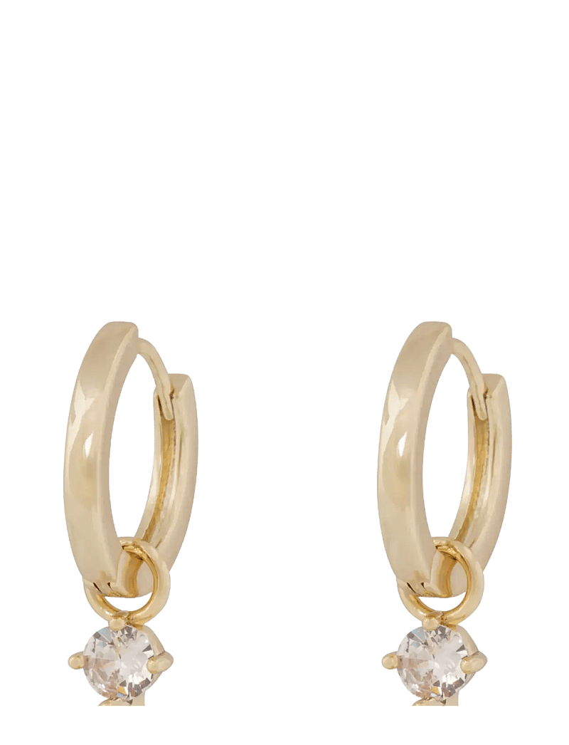 SNÖ of Sweden - Eira tripple crystal ring ear g/clear - Onesize - rippuvad kõrvarõngad - g/clear - 1