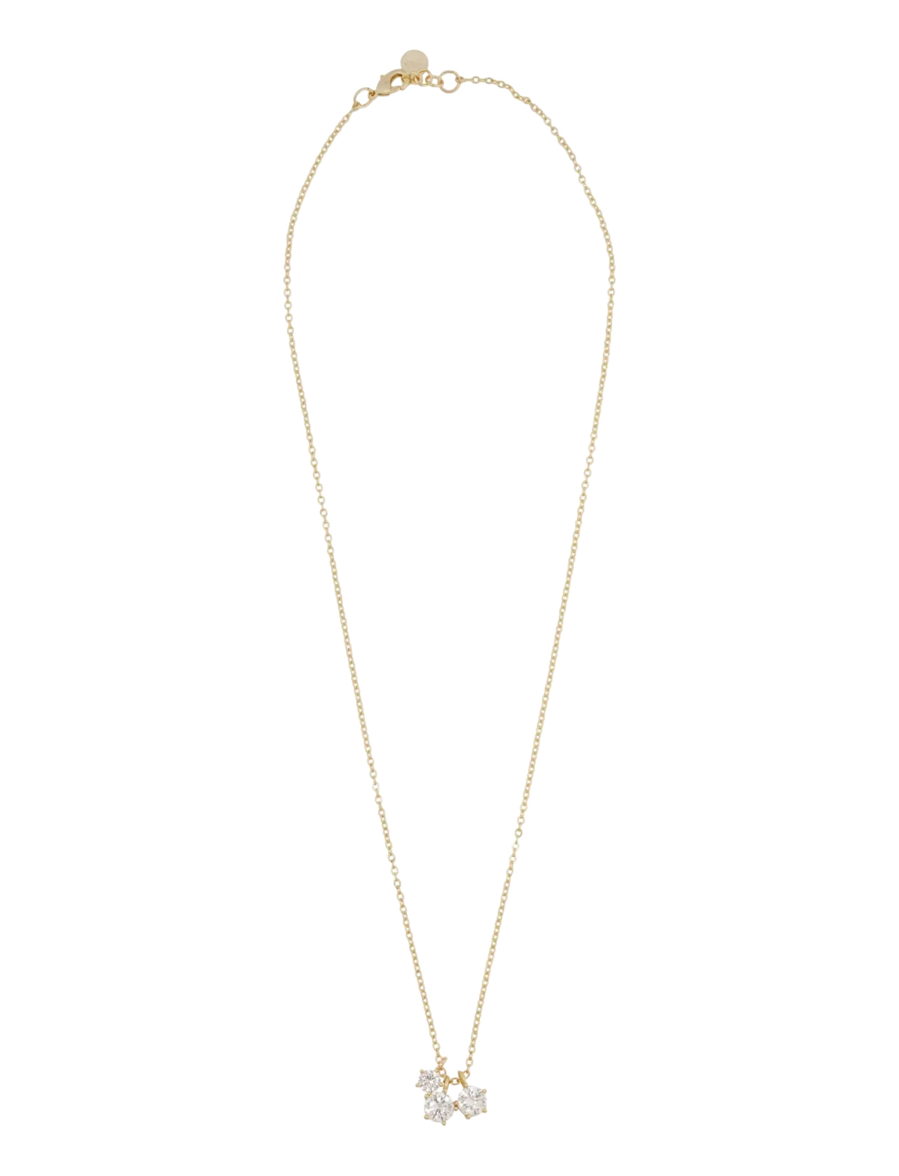SNÖ of Sweden Noctelle pendant neck 45 g/clear - 45 cm - Accessories - G/CLEAR / gold