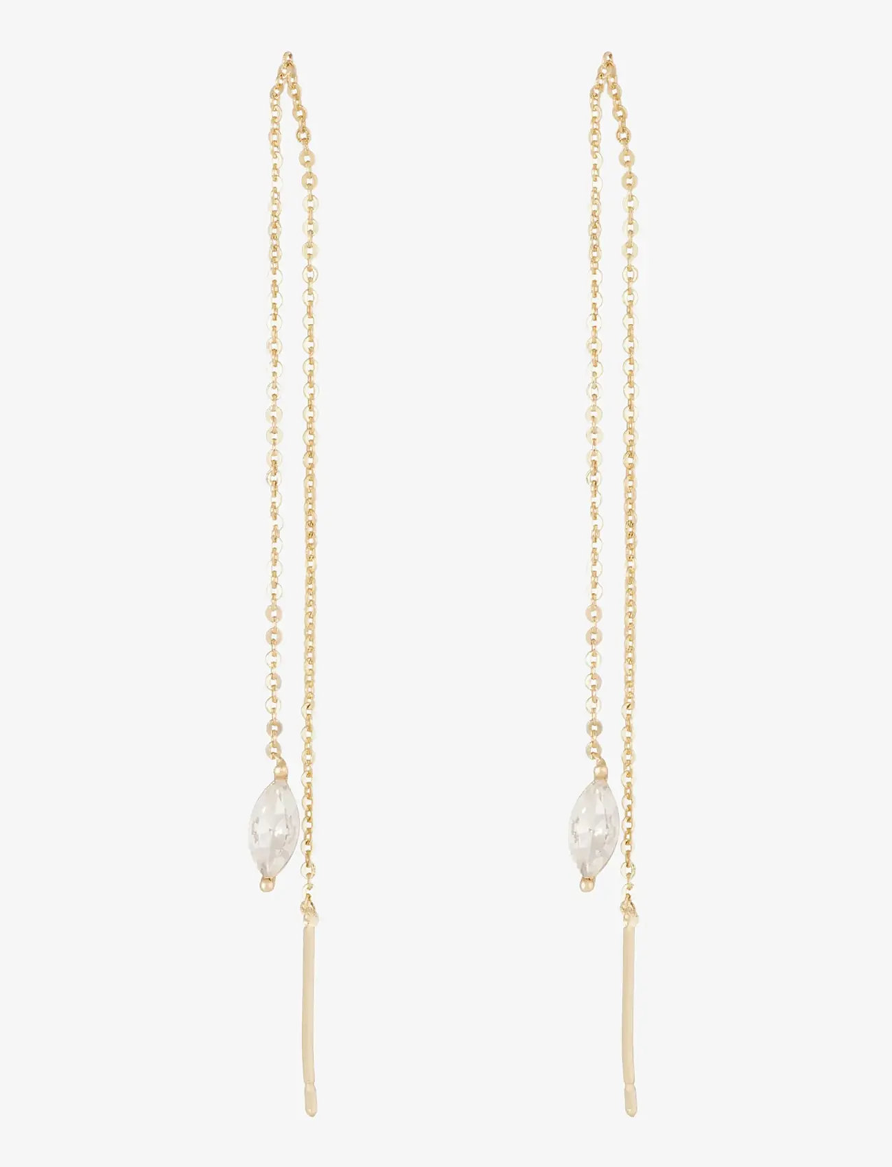 SNÖ of Sweden - Noctelle chain ear g/clear - Onesize - silmatorkavad kõrvarõngad - g/clear - 1