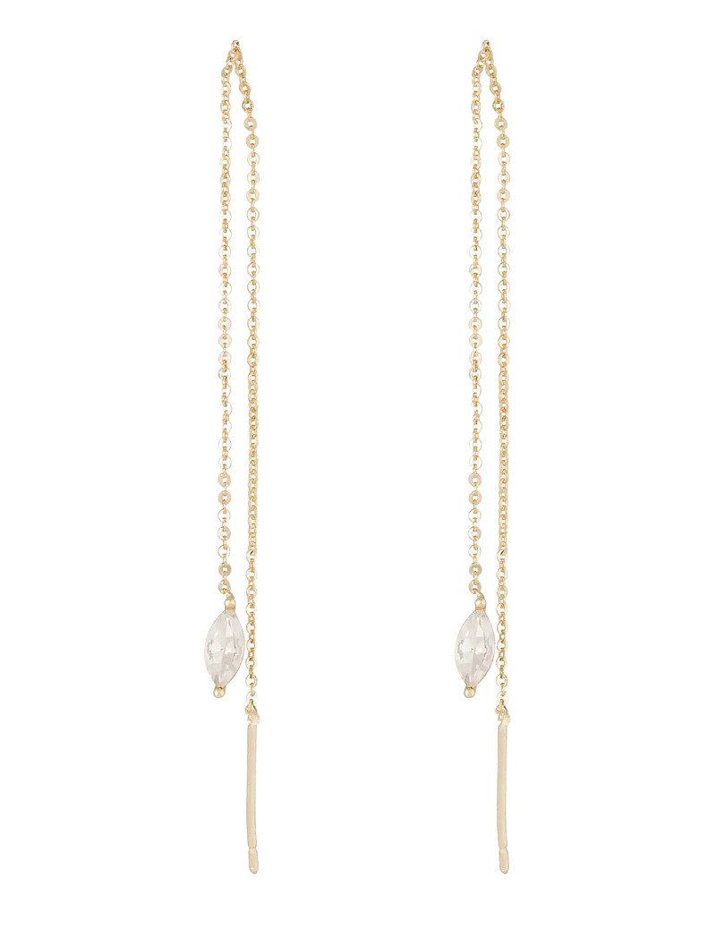 SNÖ of Sweden - Noctelle chain ear g/clear - Onesize - silmatorkavad kõrvarõngad - g/clear - 1