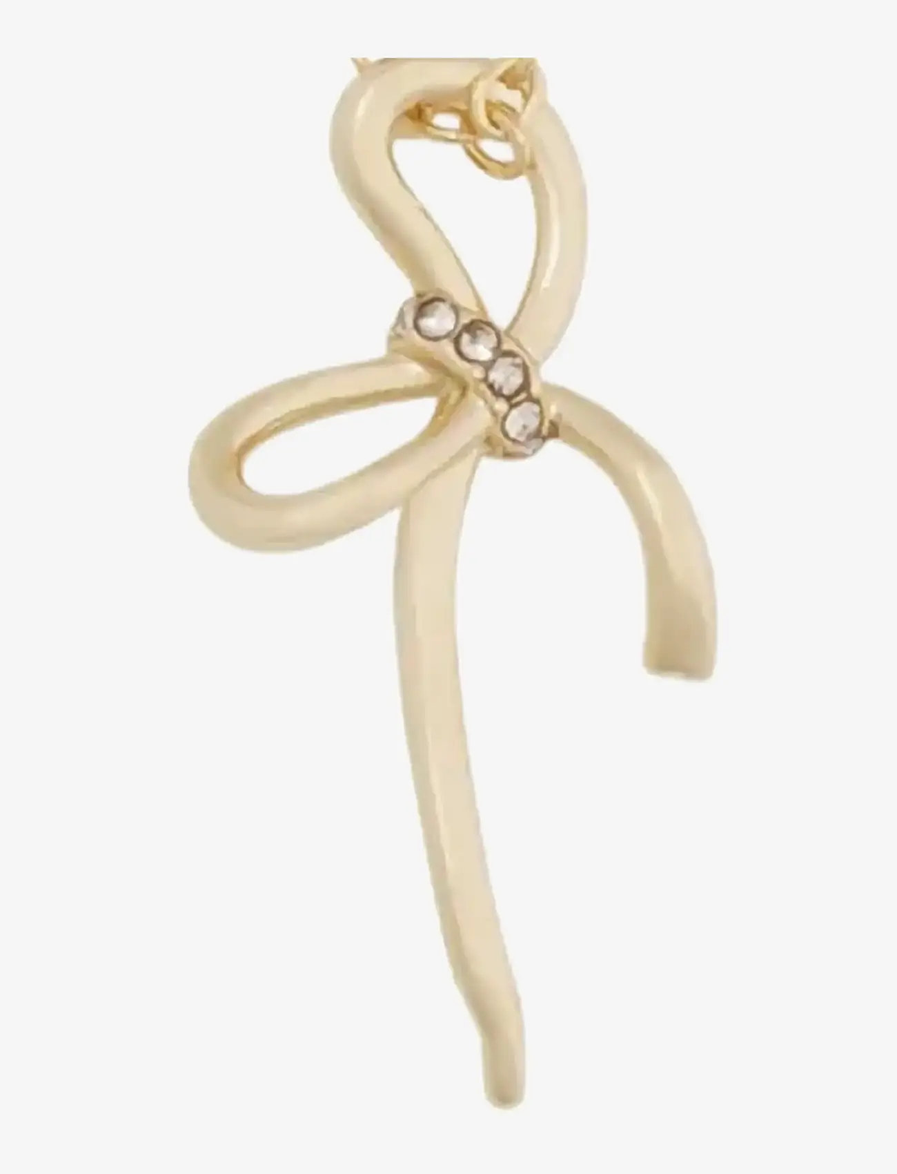 SNÖ of Sweden - Ribbon small pendant neck 42 g/clear - 42 cm - pendant necklaces - g/clear - 1