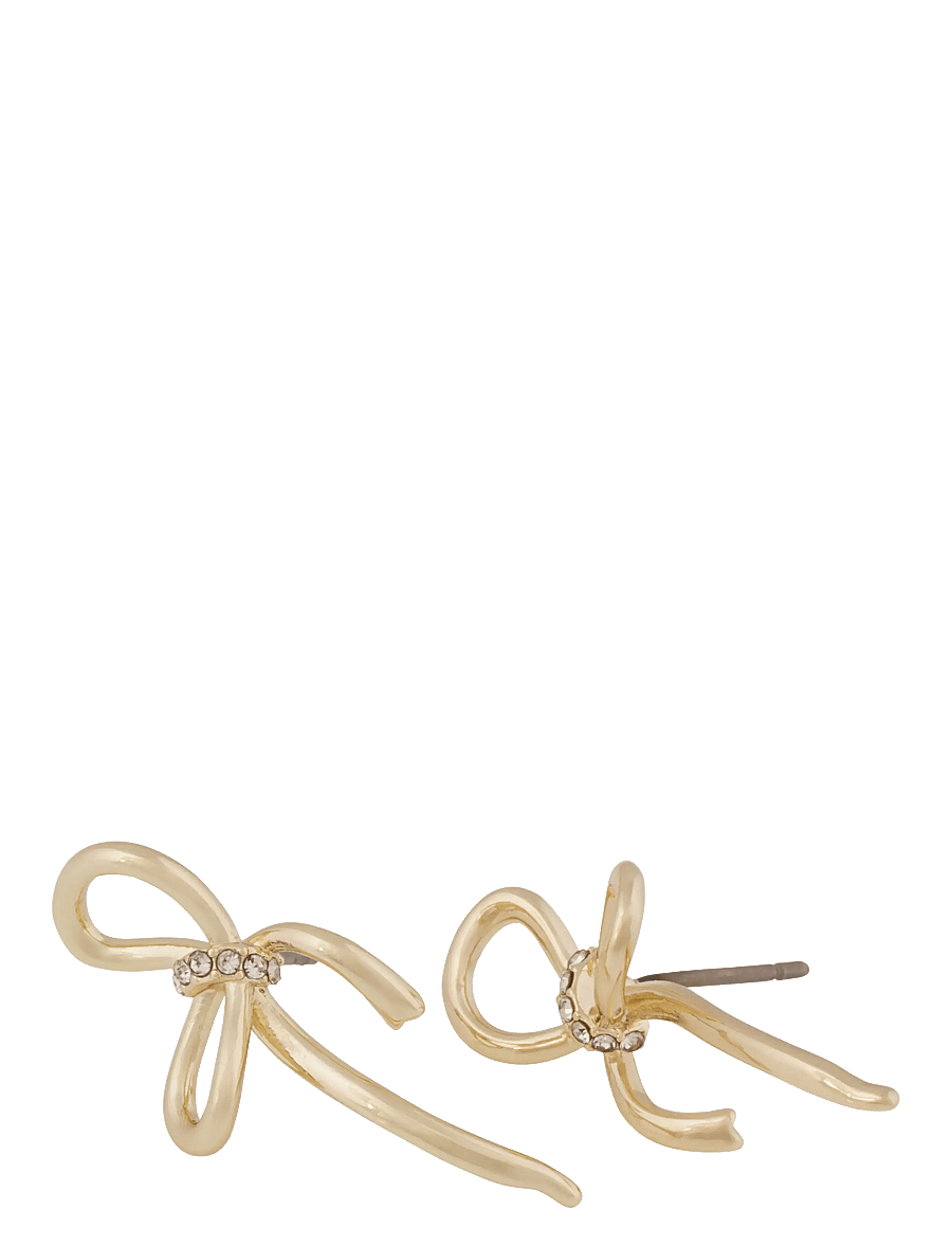 SNÖ of Sweden - Ribbon small ear g/clear - Onesize - auskarai smeigtukai - g/clear - 2