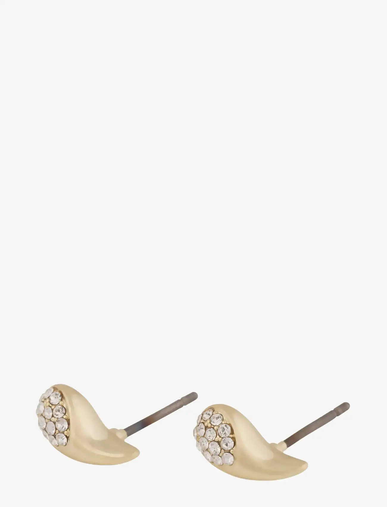 SNÖ of Sweden - Veil small ear g/clear - Onesize - stud earrings - g/clear - 2