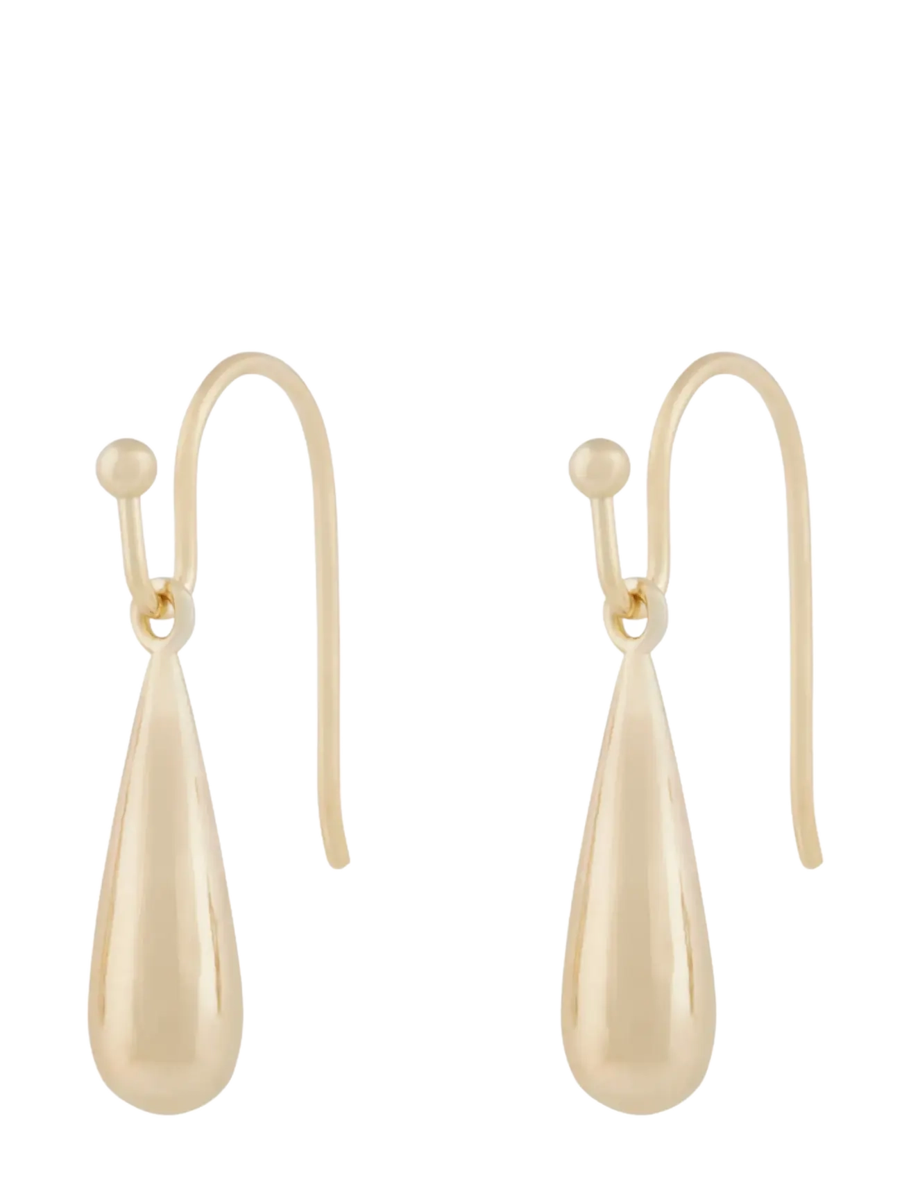 SNÖ of Sweden Veil hook ear plain g - Onesize - Ohrhänger - PLAIN G / gold
