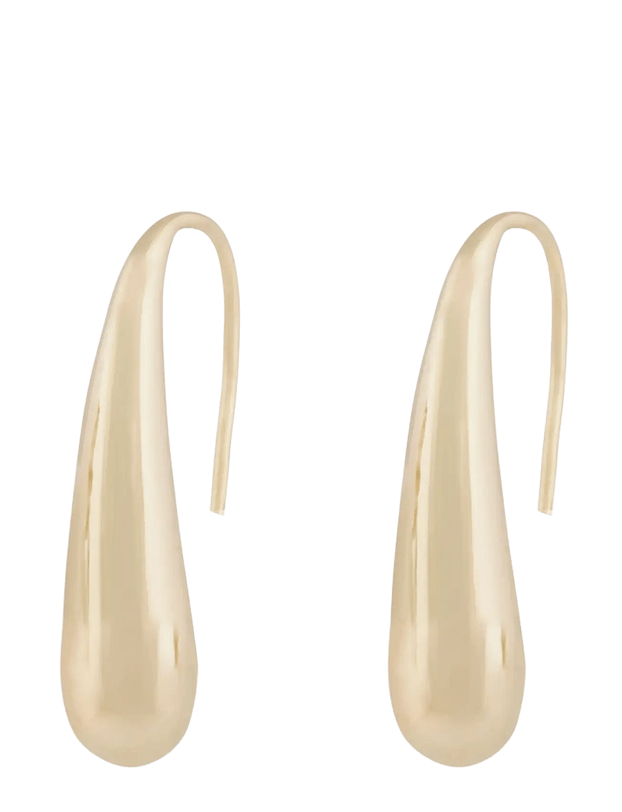 SNÖ of Sweden - Veil big ear plain g - Onesize - einzelner ohrring - plain g - 1