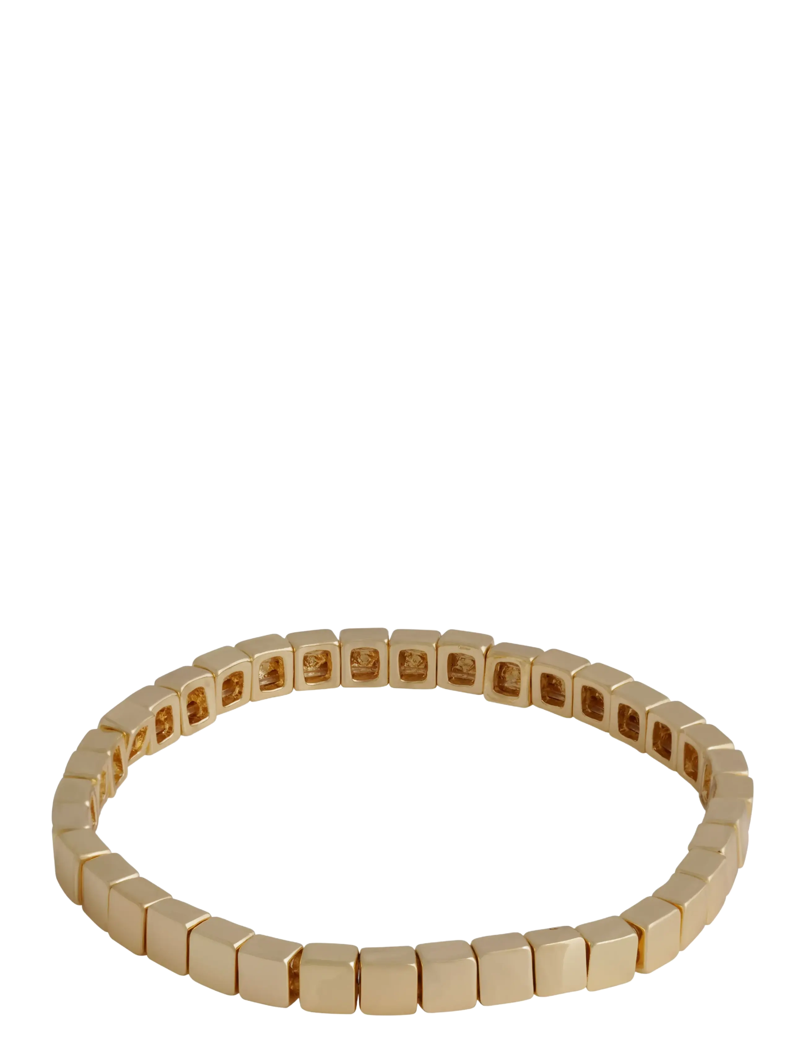 SNÖ of Sweden Brick small elastic brace plain g - Onesize - Armreife - PLAIN G / gold