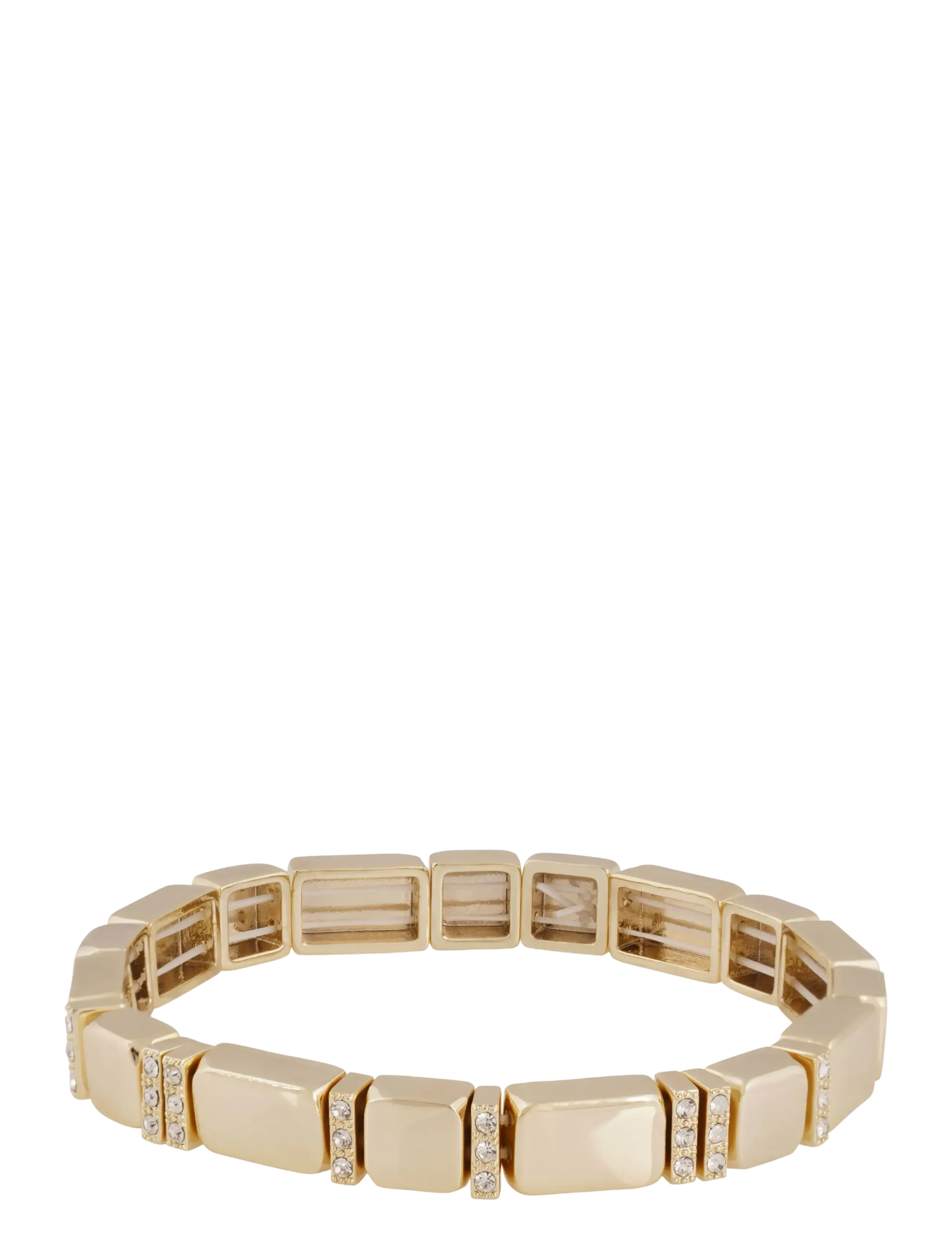 SNÖ OF SWEDEN Brick Elastic Line Crystal Brace G/Clear - Onesize Gold - One Size - Damen