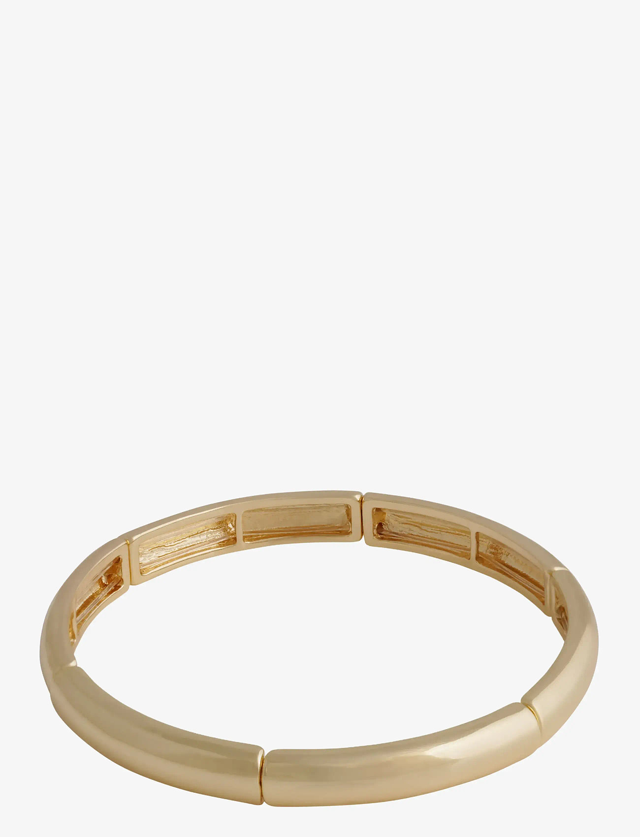 SNÖ of Sweden - Brick oval small elastic brace plain g - Onesize - bangles - plain g - 1