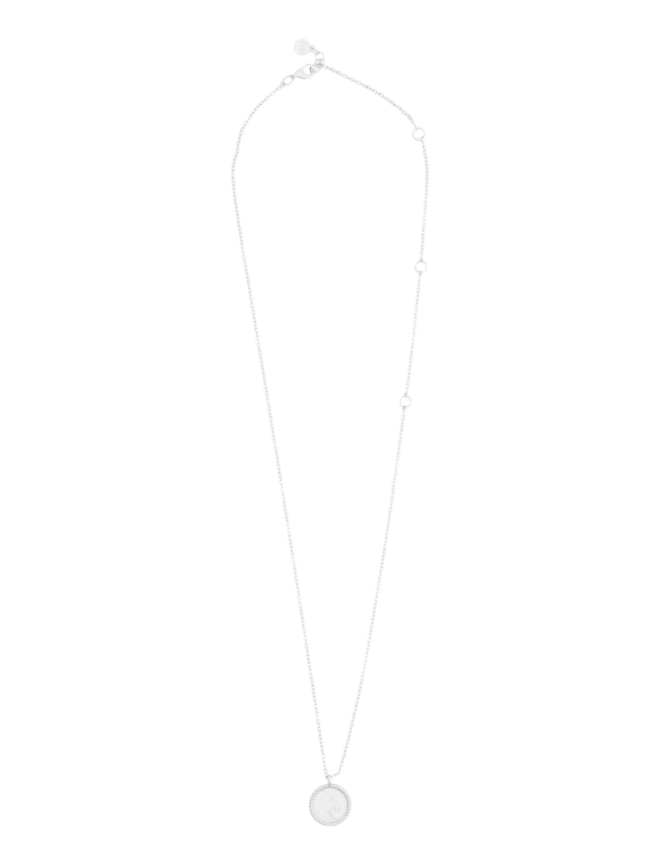 SNÖ of Sweden Twist pendant neck 55 plain s - 55 cm - Halskæder - PLAIN S / silver