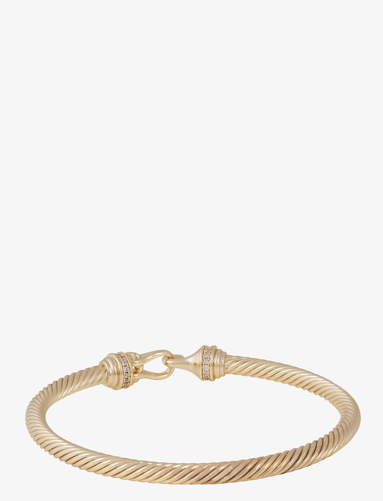 SNÖ of Sweden - Twist wire brace g/clear - Onesize - bangles - g/clear - 1