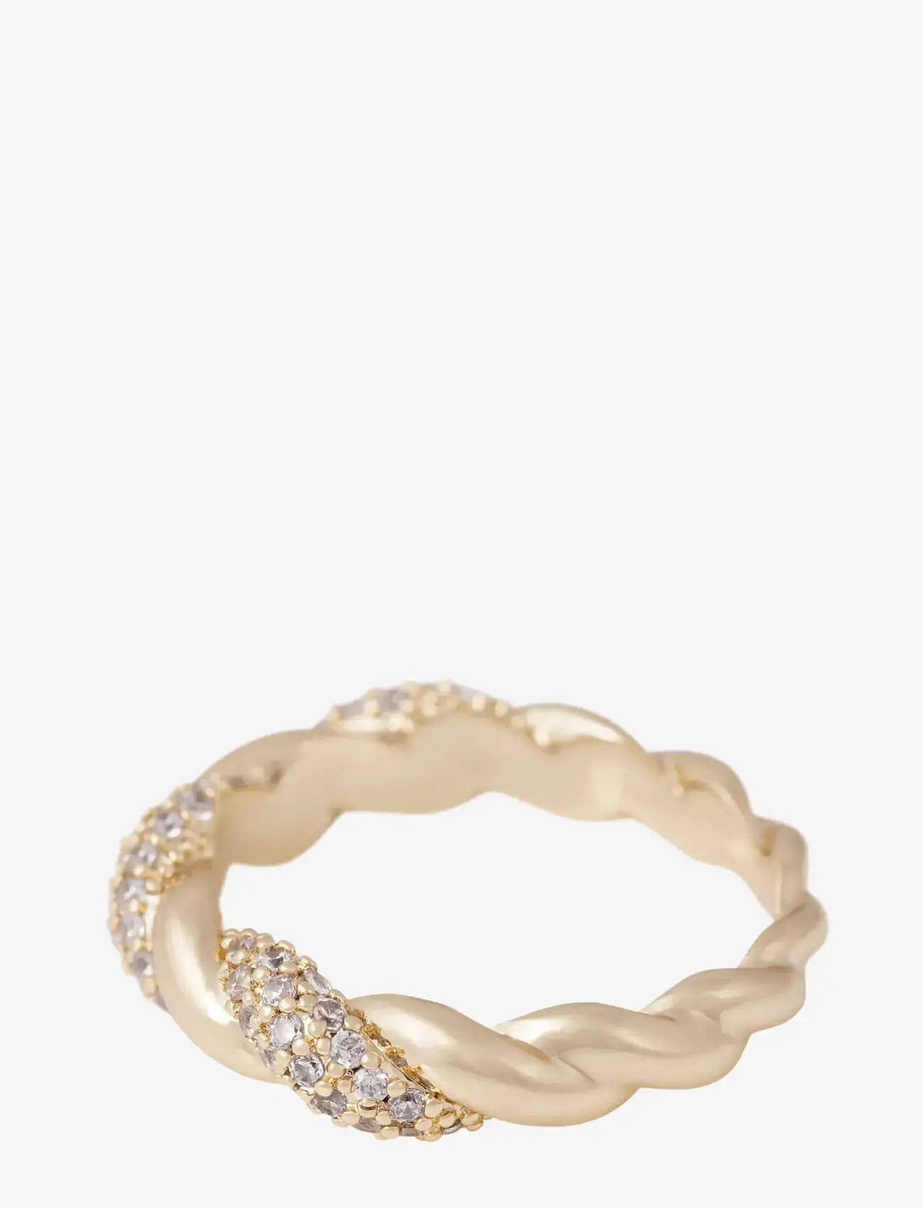 SNÖ of Sweden - Twist ring g/clear - M - ringe - g/clear - 2