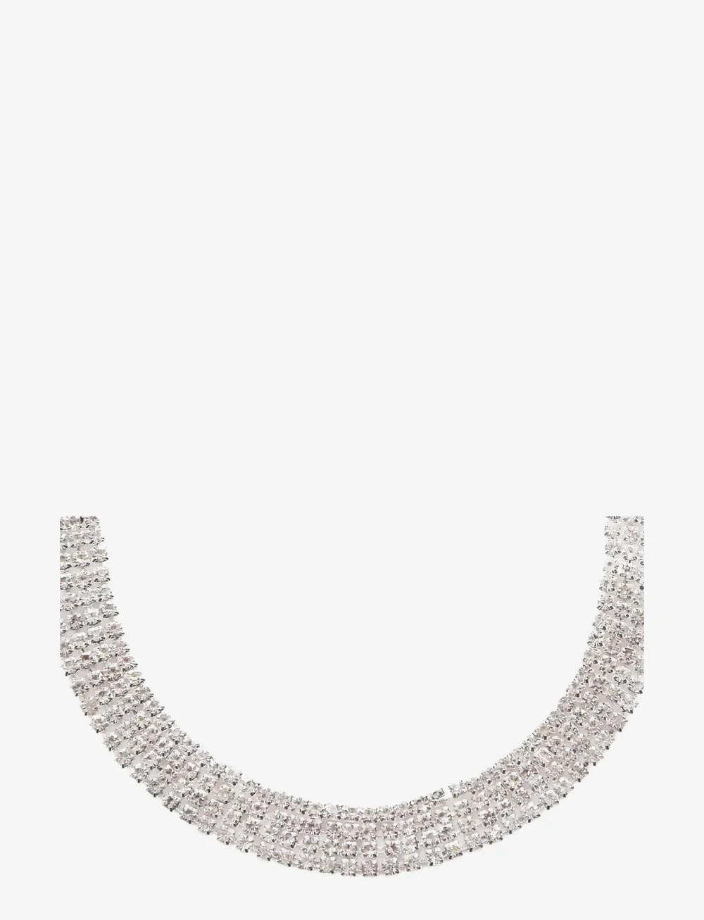 SNÖ of Sweden - Holly strass neck s/clear - Onesize - kedjehalsband - s/clear - 1