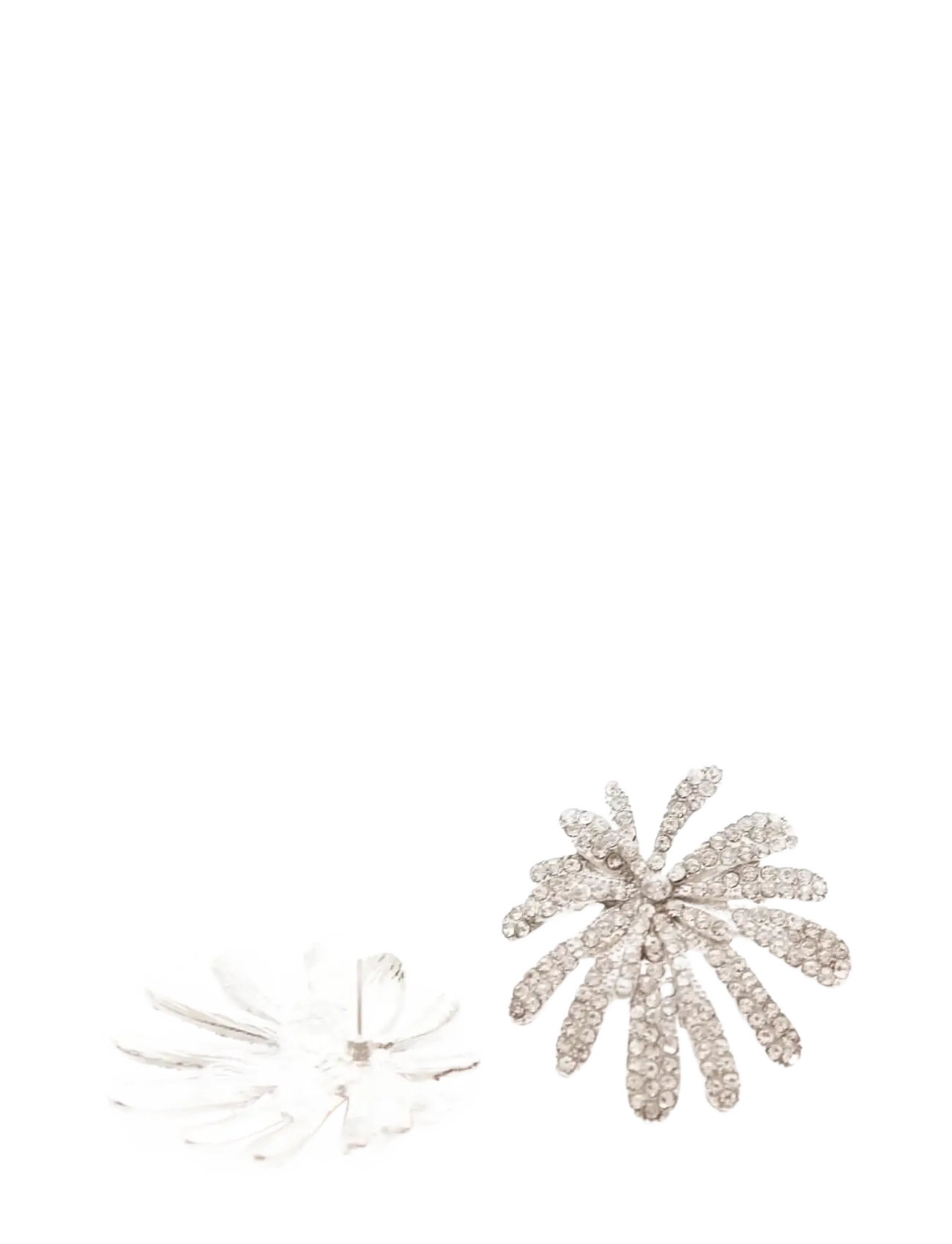 SNÖ of Sweden - Holly sparkling big ear s/clear - Onesize - goujons - s/clear - 2