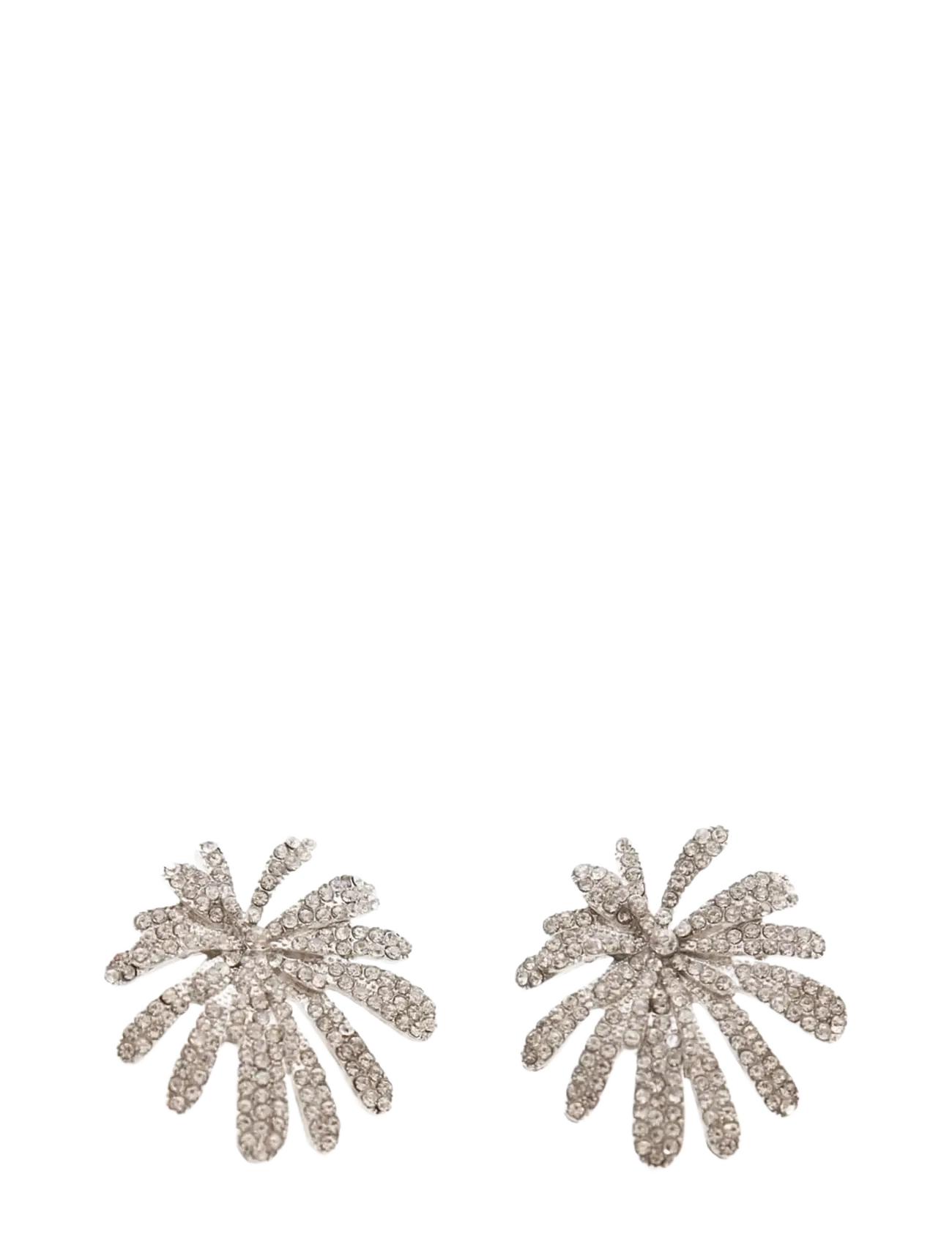 SNÖ of Sweden Holly sparkling small ear s/clear - Onesize - Ohrstecker - S/CLEAR / silver