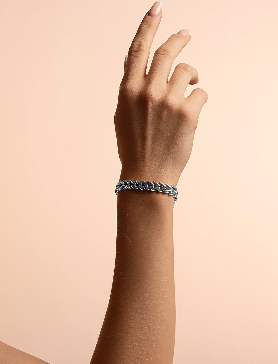 SNÖ of Sweden - Liddy elastic brace plain s-Onesize - kædearmbånd - plain s - 0