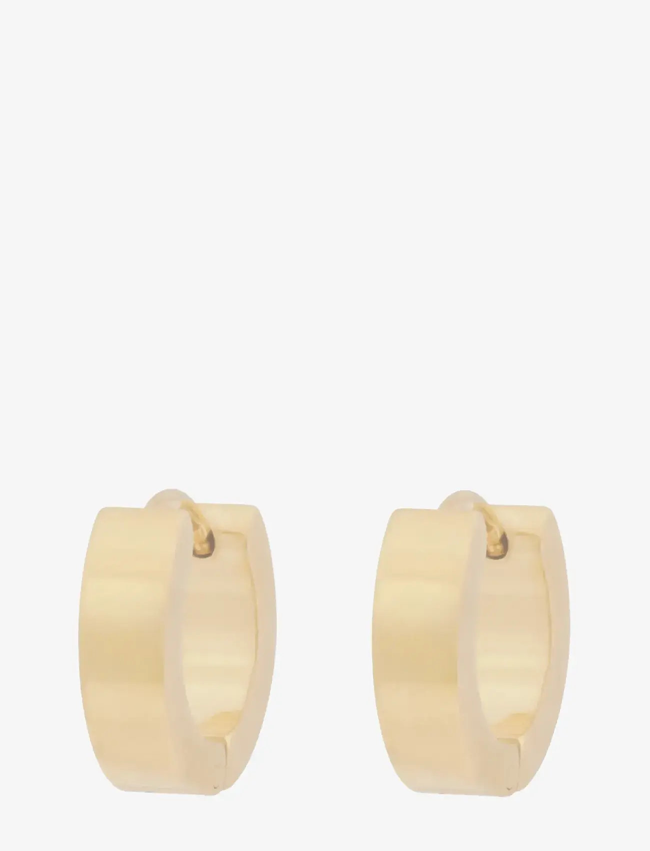SNÖ of Sweden - Liddy small ring ear plain g-Onesize - cerceaux - plain g - 1