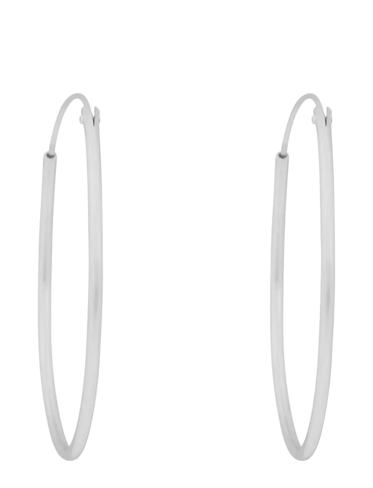 SNÖ OF SWEDEN Liddy Thin Big Ring Ear Plain S-Onesize Silber - One Size - Damen