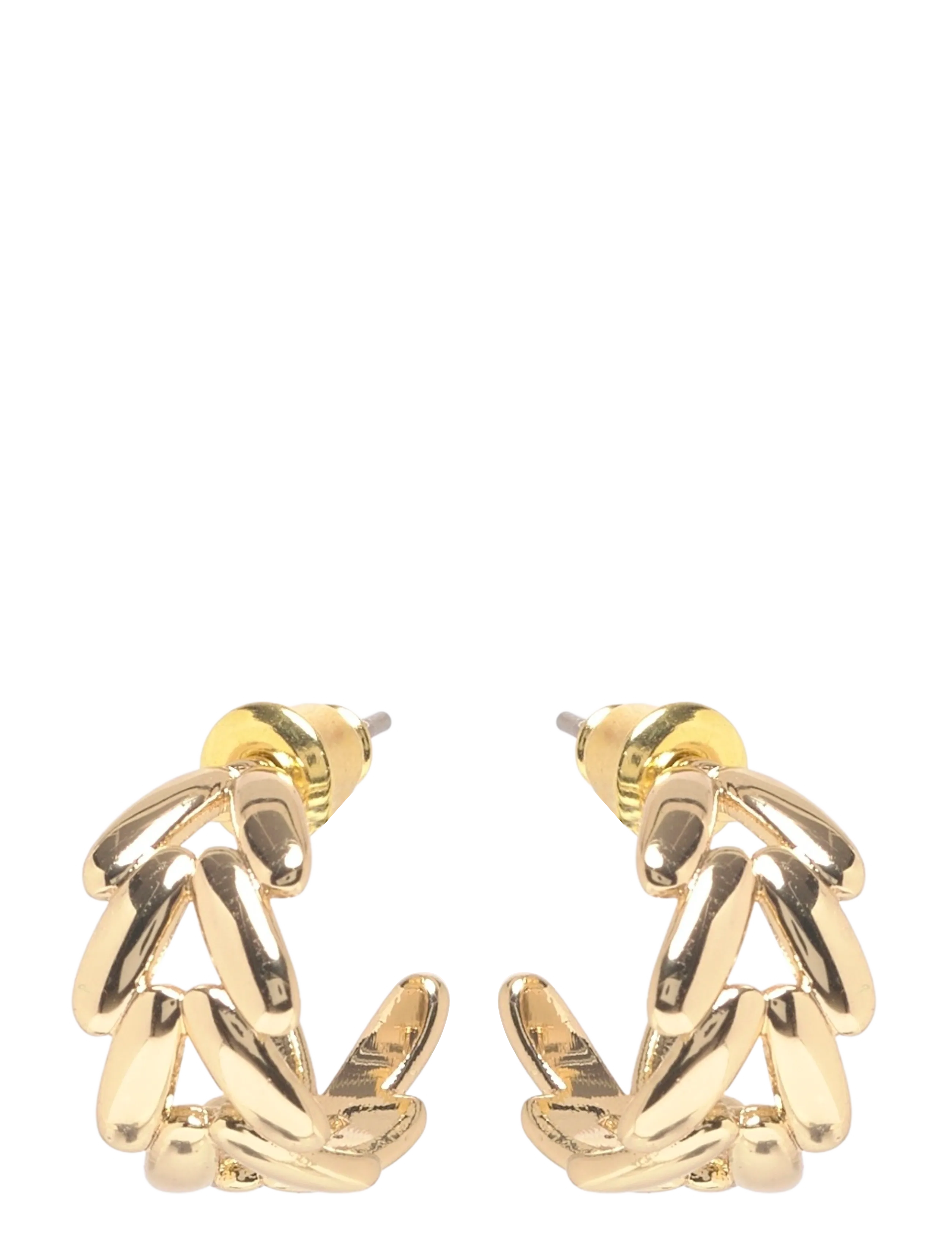 SNÖ OF SWEDEN Liddy Pin Ear Plain G-Onesize Gold - One Size - Damen