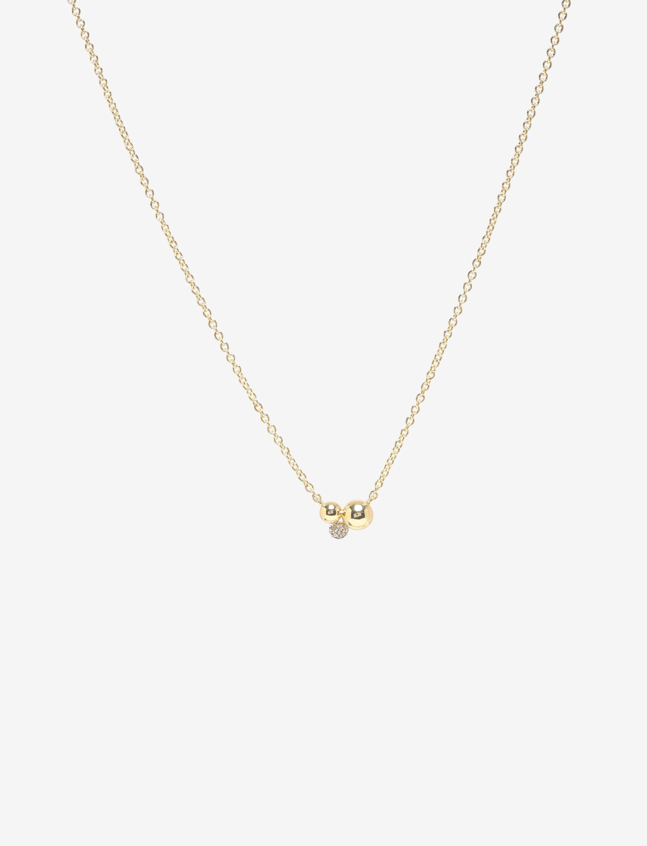 SNÖ of Sweden - Bennet tripple neck 42 g/clear-42cm - ketten mit anhänger - g/clear - 1