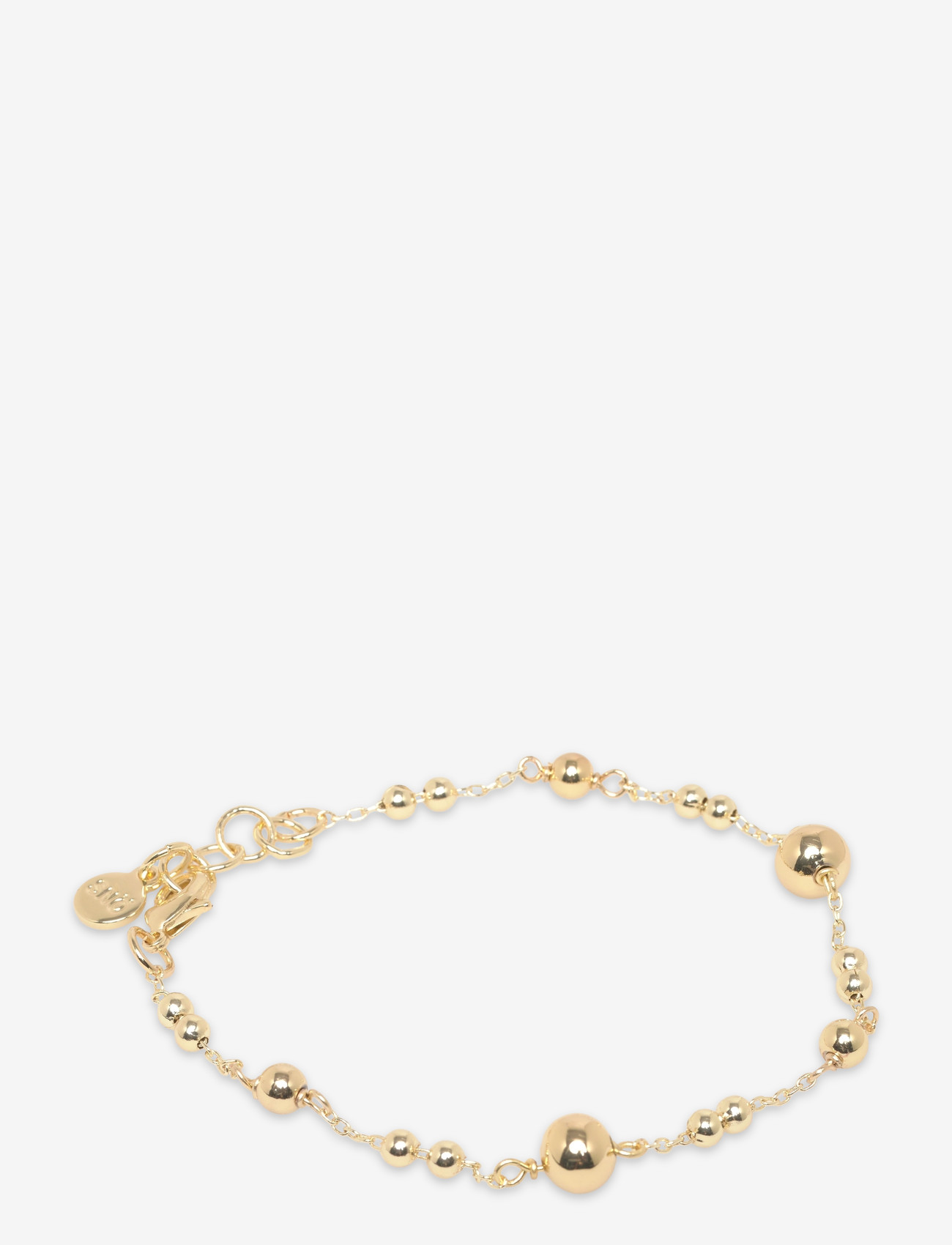 SNÖ of Sweden - Bennet chain brace plain g-Onesize - kædearmbånd - plain g - 1