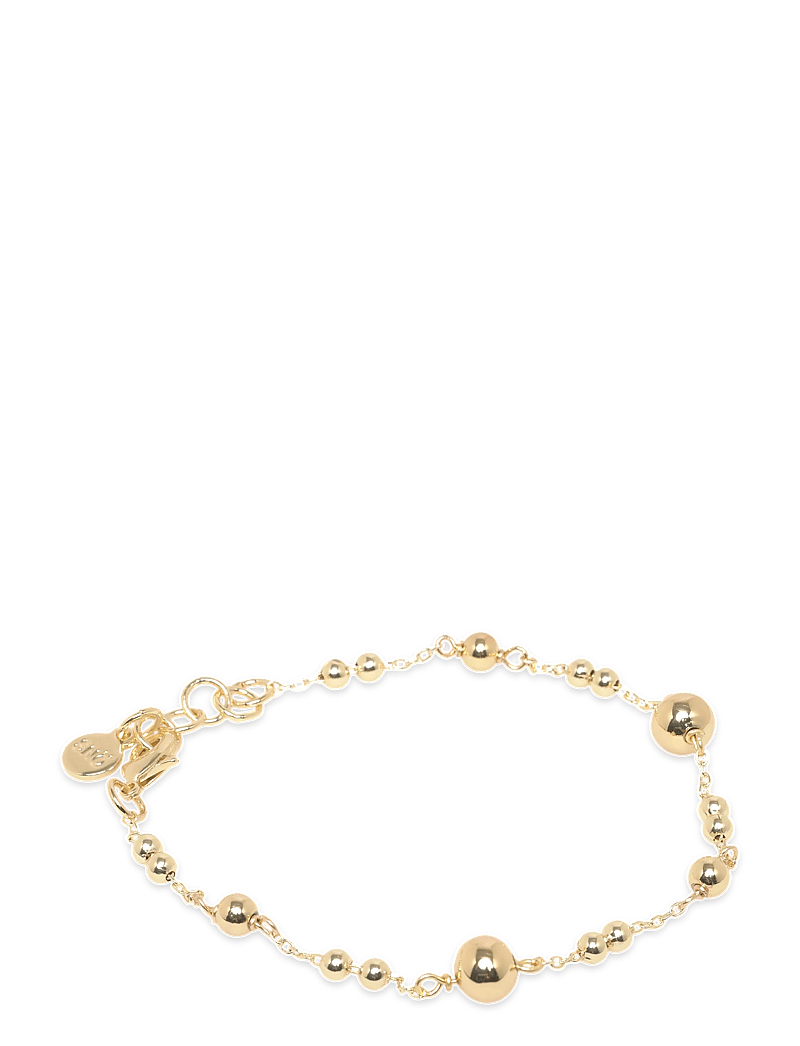 SNÖ of Sweden - Bennet chain brace plain g-Onesize - kædearmbånd - plain g - 1