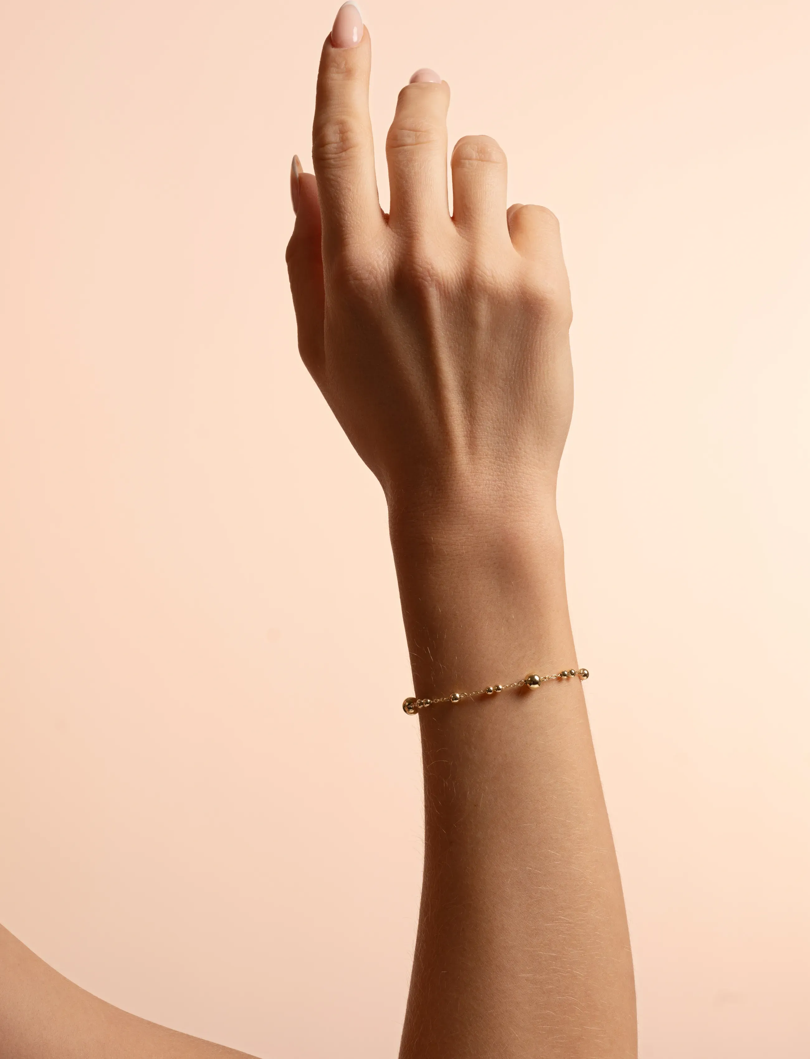SNÖ of Sweden Bennet Chain Brace Plain G-Onesize, One Size, Bracelets, Gold - Frauen