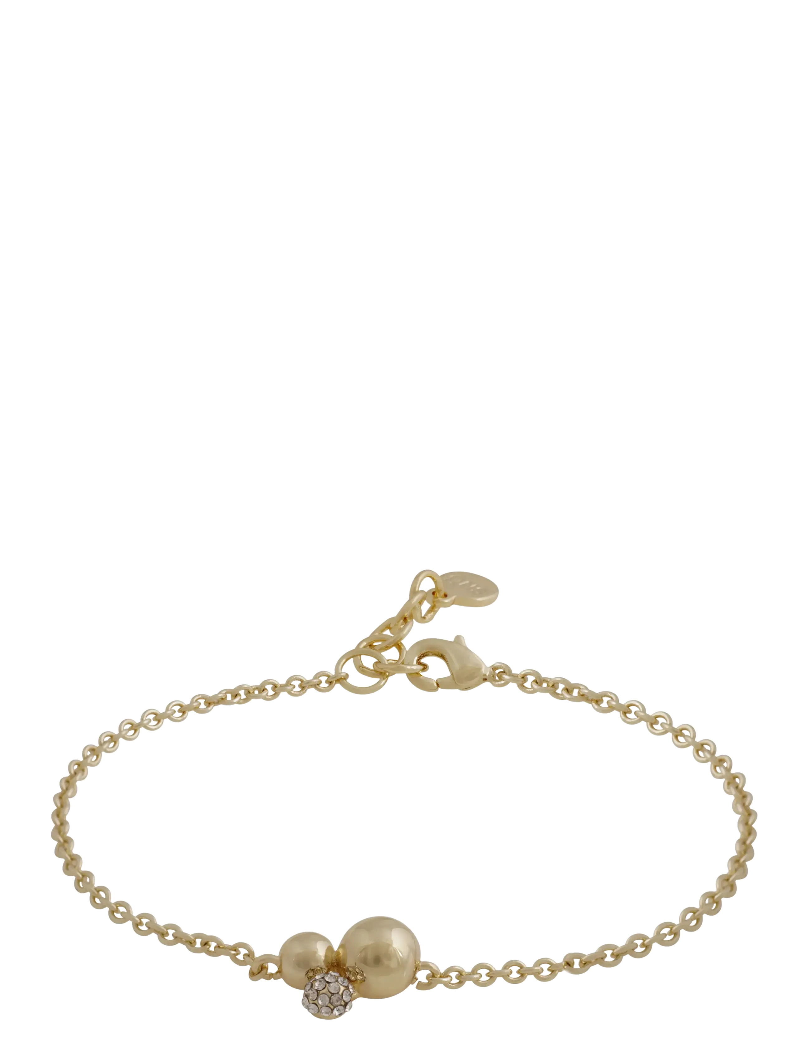 SNÖ of Sweden Bennet tripple brace g/clear-Onesize - Bracelets - G/CLEAR / gold