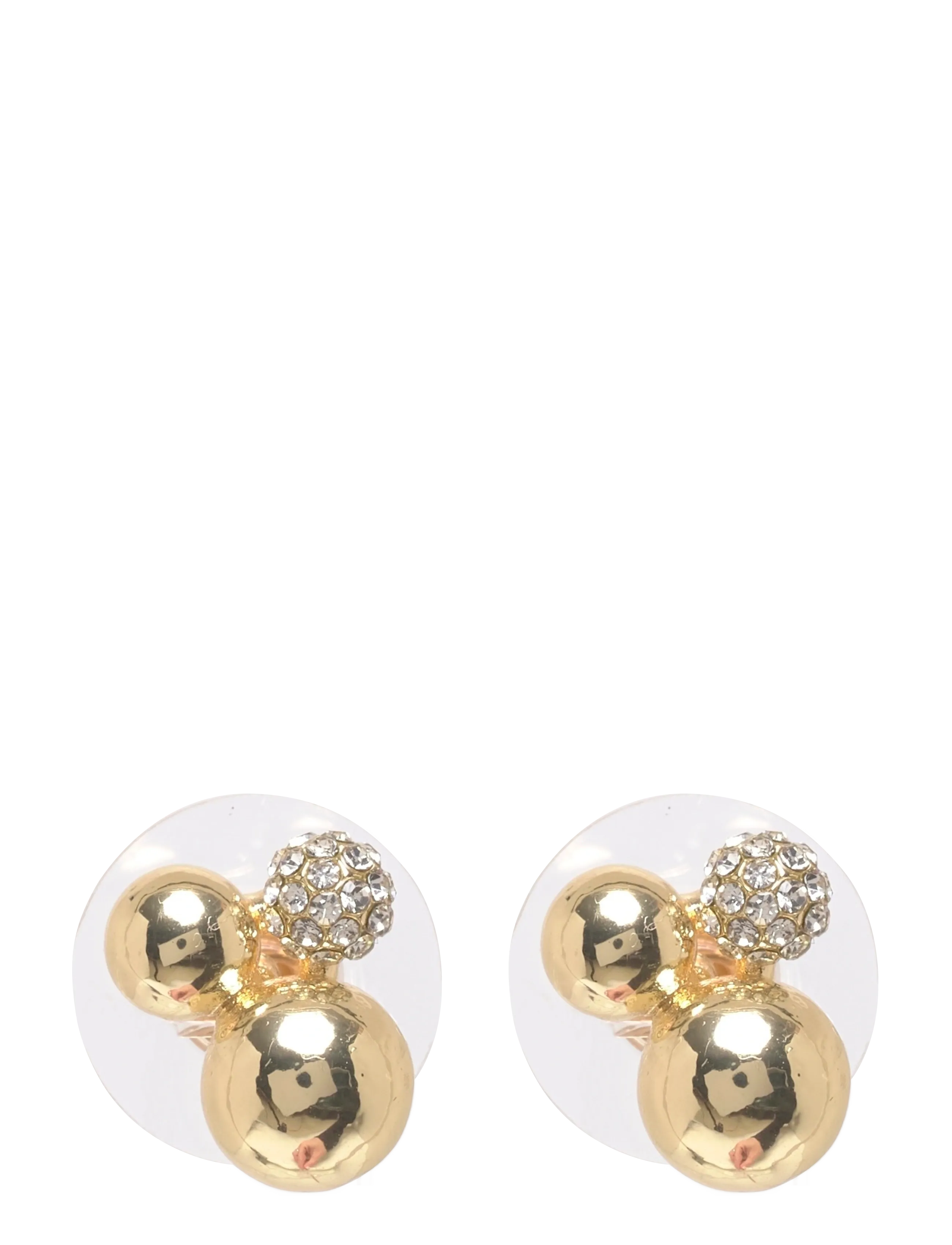 SNÖ of Sweden Bennet small tripple ear g/clear-Onesize - Aksessuaarid - G/CLEAR / gold