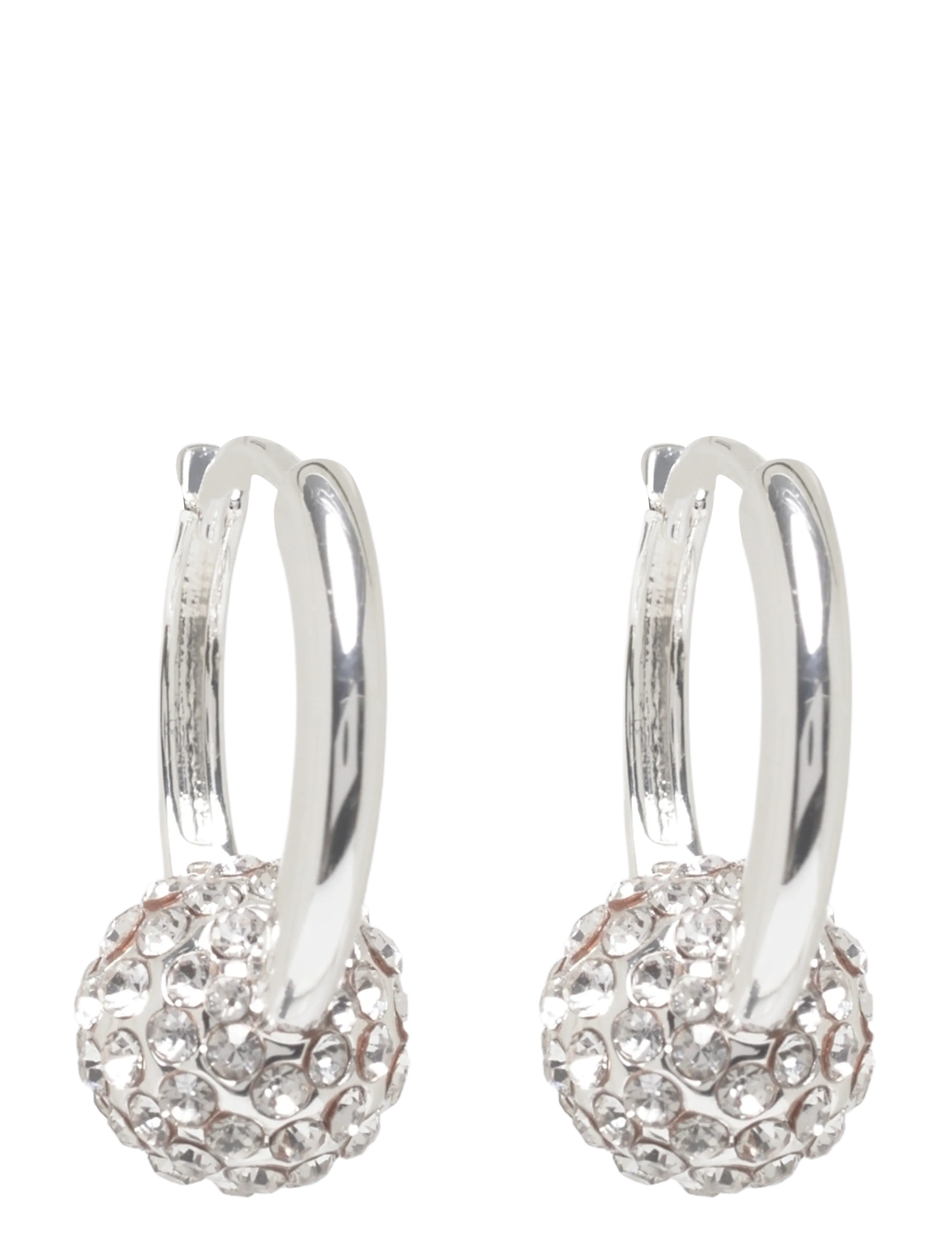 SNÖ OF SWEDEN Bennet Ring Crystal Ball Ear S/Clear-Onesize Silber - One Size - Damen