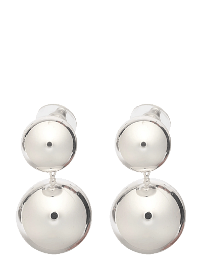 SNÖ of Sweden Bennet double ear plain s-Onesize - Jewellery - PLAIN S / silver