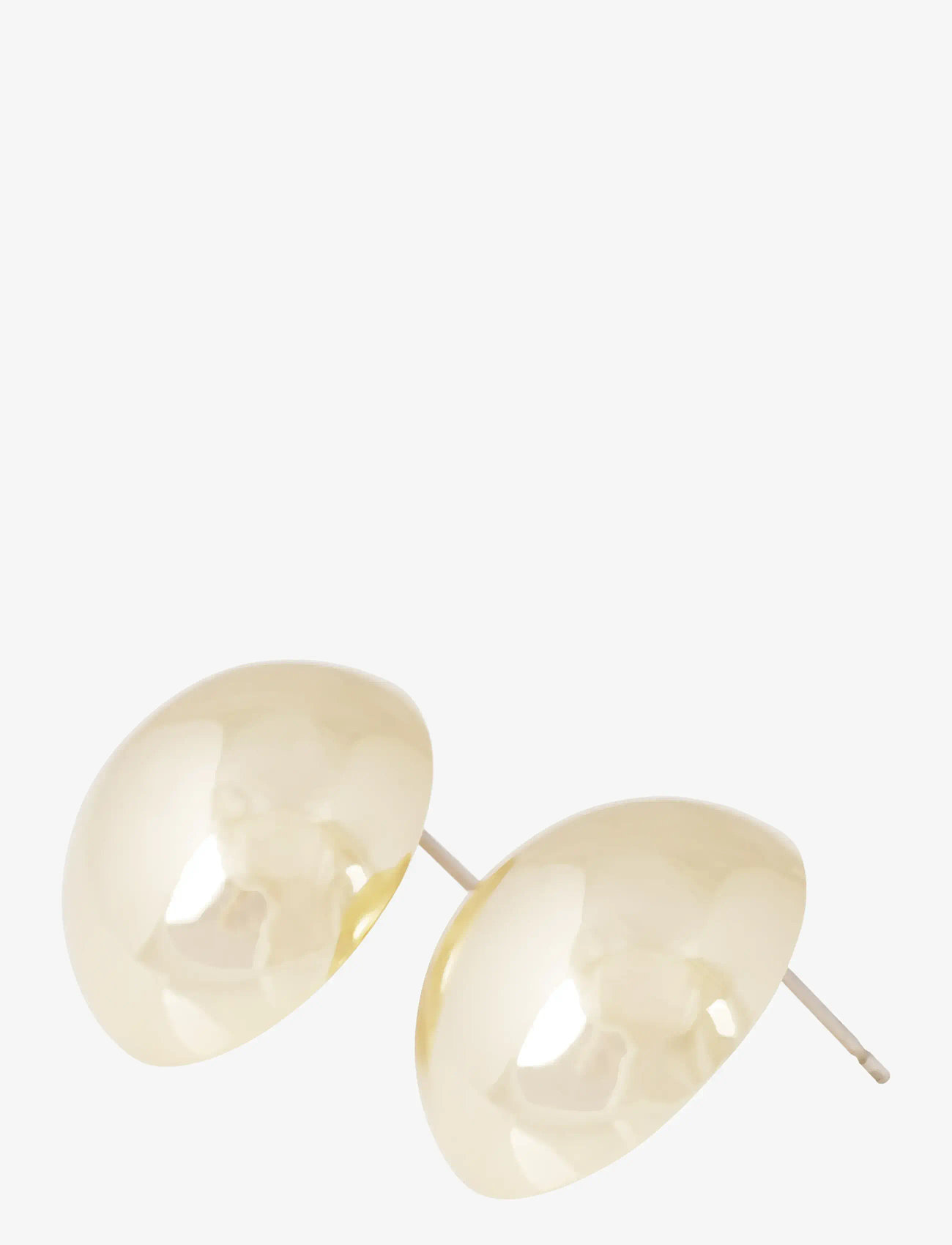 SNÖ of Sweden - Bennet big ear plain g-Onesize - stud earrings - plain g - 2
