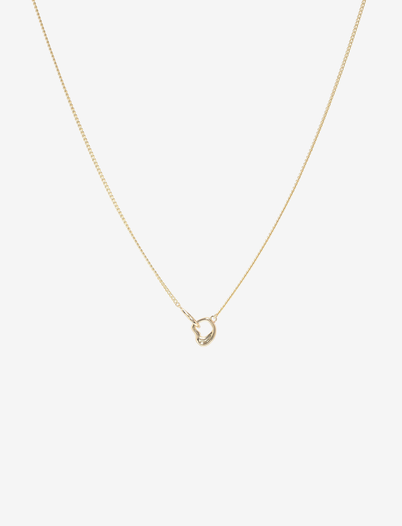 SNÖ of Sweden - Kitty plain connected neck 45 plain g-45 cm - ketten mit anhänger - plain g - 1