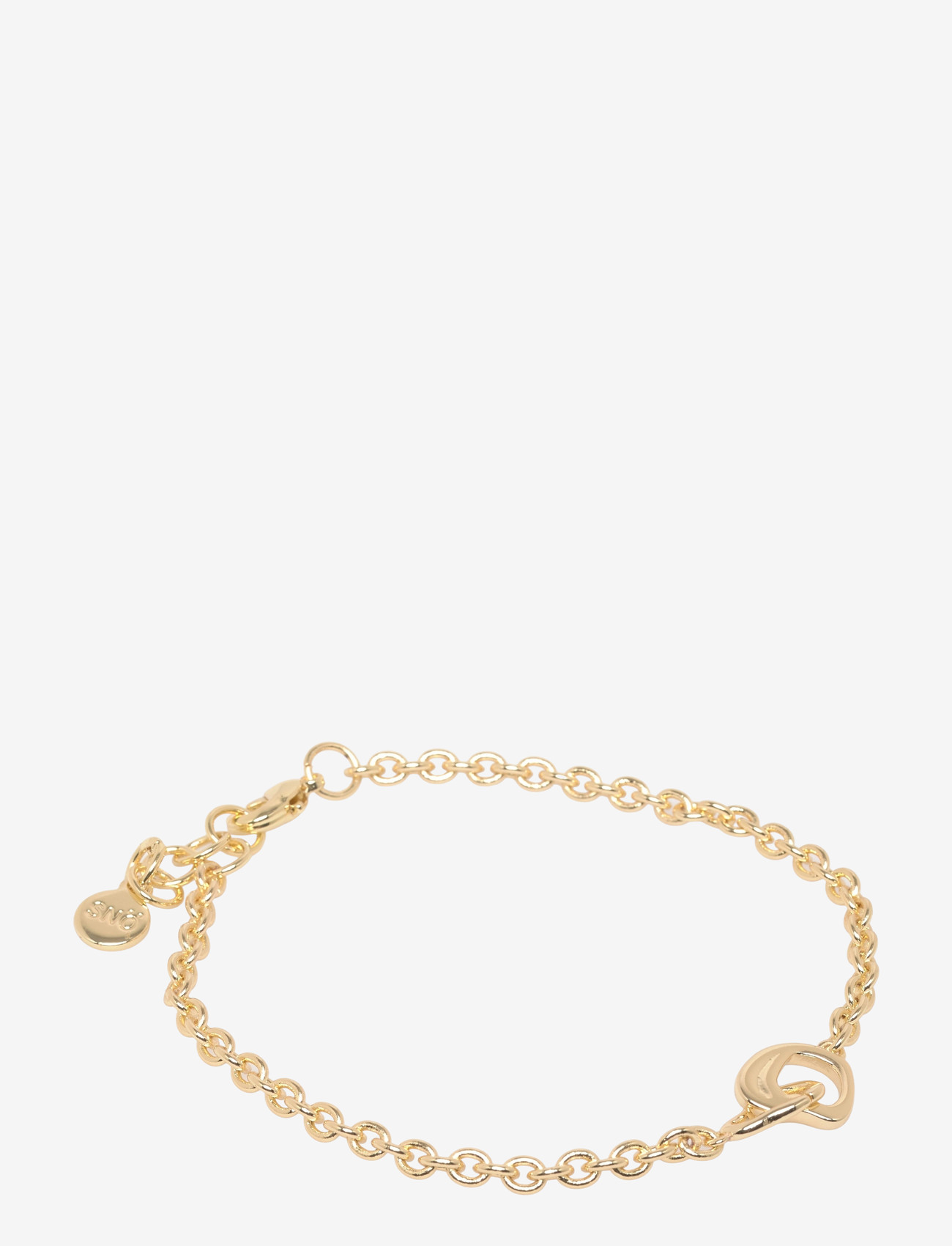 SNÖ of Sweden - Kitty plain connected brace plain g-Onesize - kettenarmbänder - plain g - 1