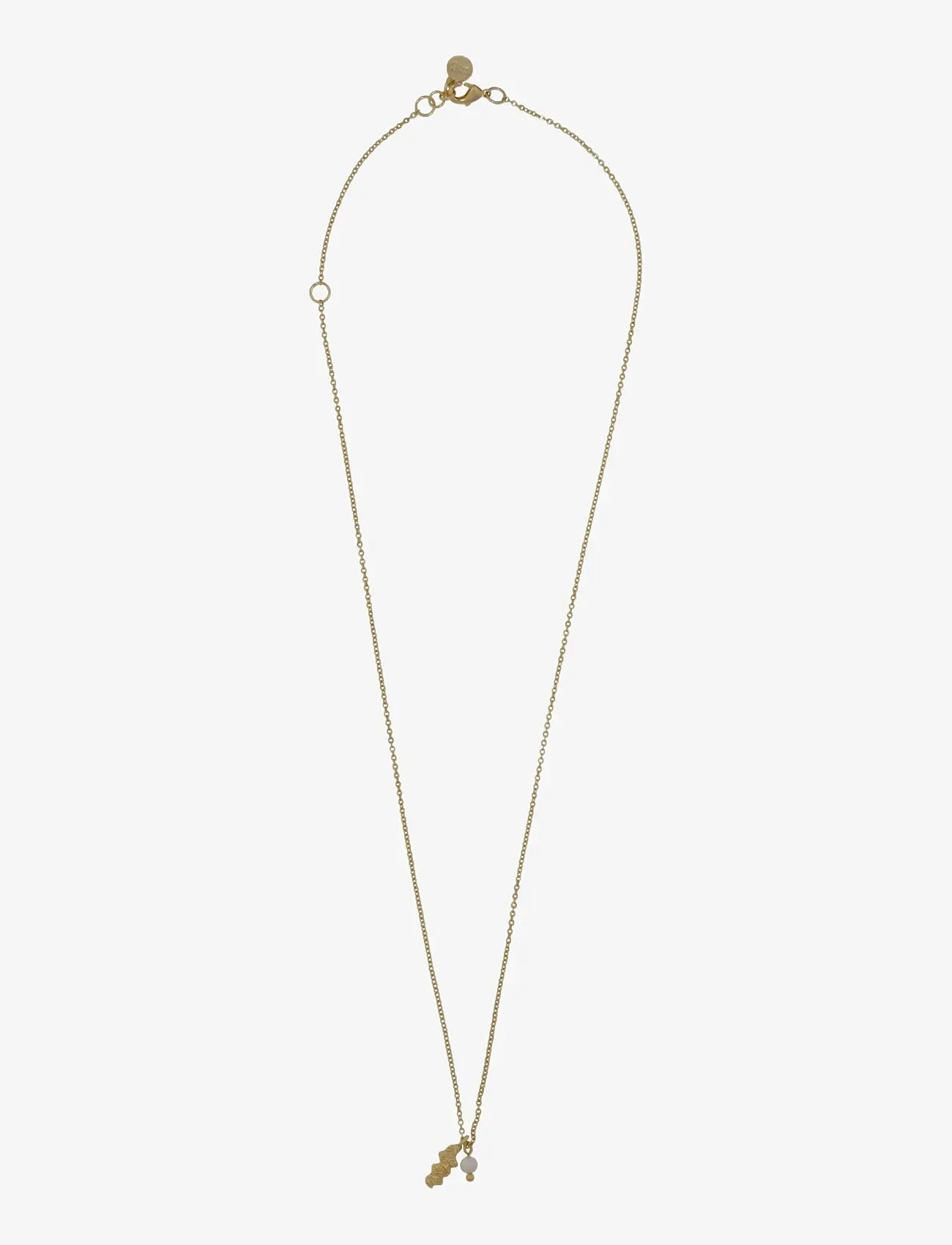 SNÖ of Sweden - Cat pearl pendant chain neck 50 g/white-50 cm - kaelaketid - g/white - 1