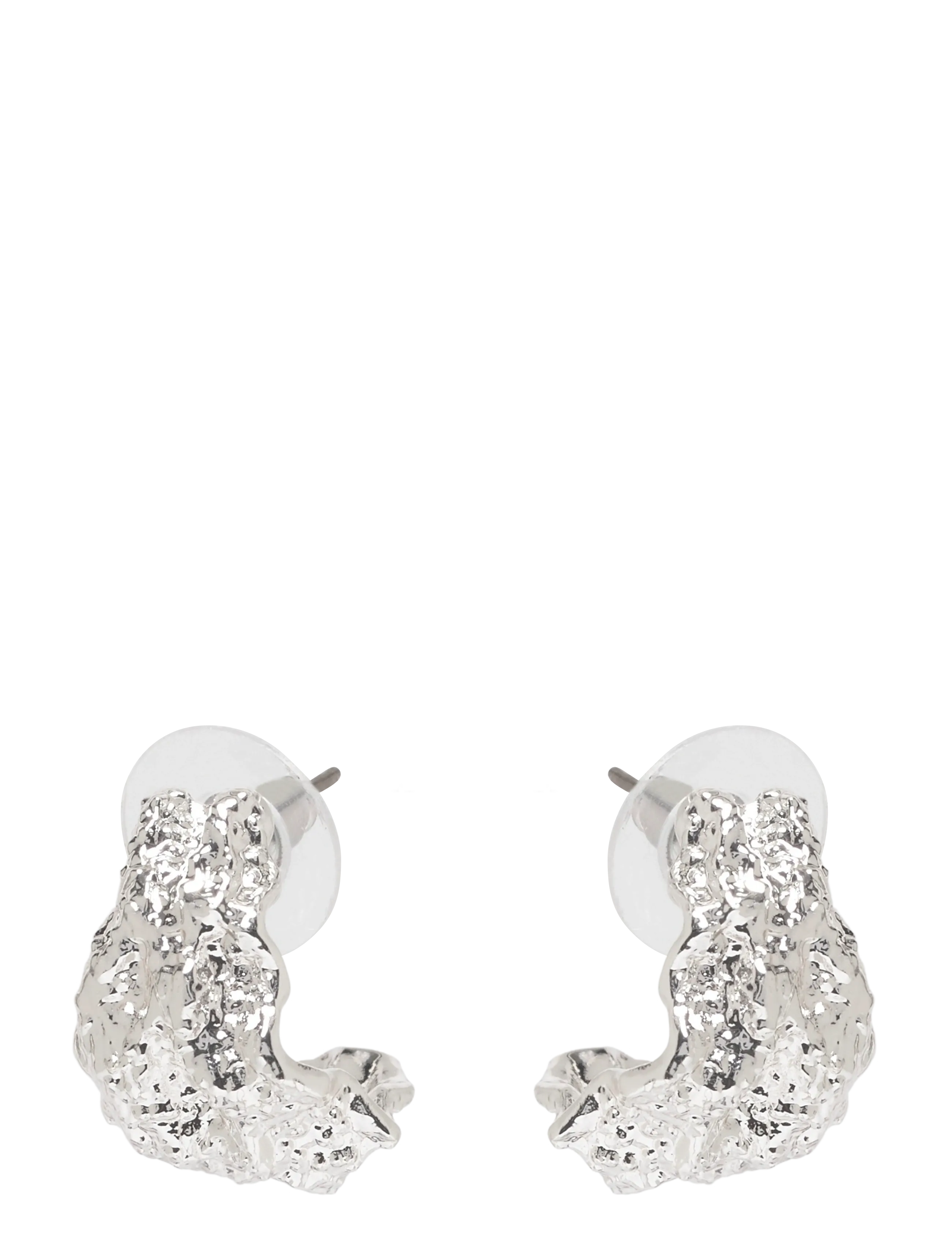 SNÖ of Sweden Cat wide oval ear plain s-Onesize - Aksessuaarid - PLAIN S / silver