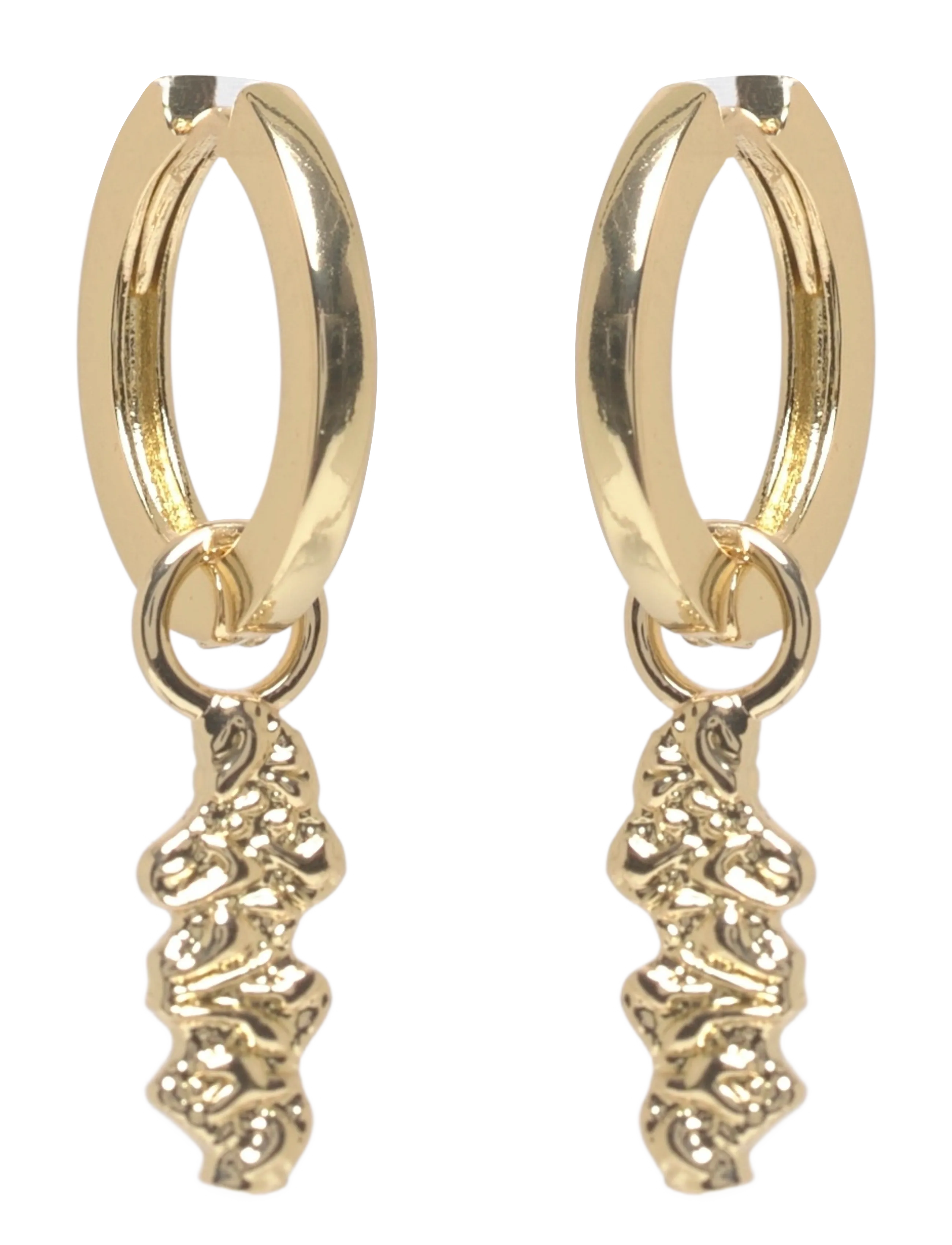 SNÖ OF SWEDEN Cat Anhänger Ring Ear Plain G-Onesize Gold - One Size - Damen