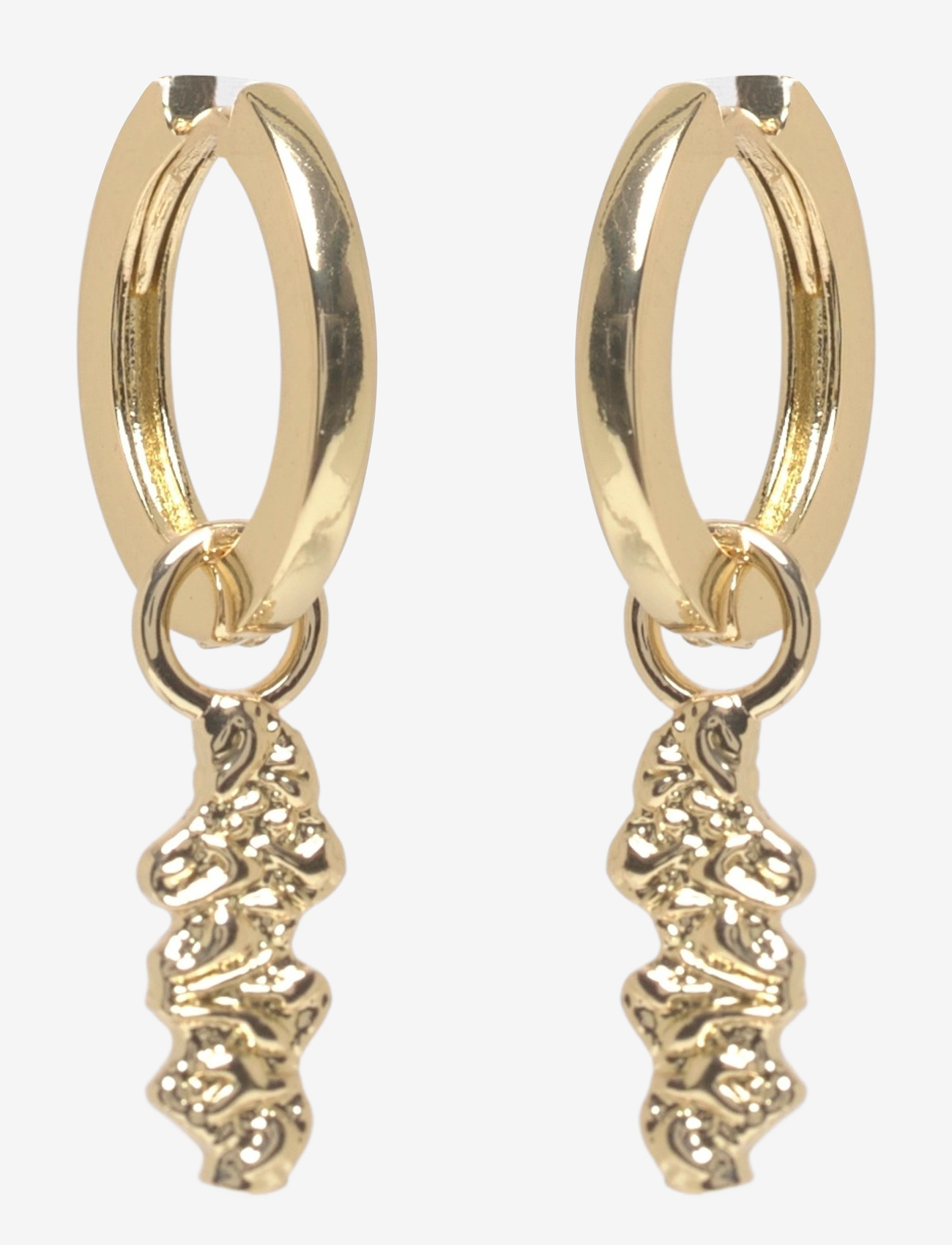 SNÖ of Sweden - Cat pendant ring ear plain g-Onesize - hoops - plain g - 1