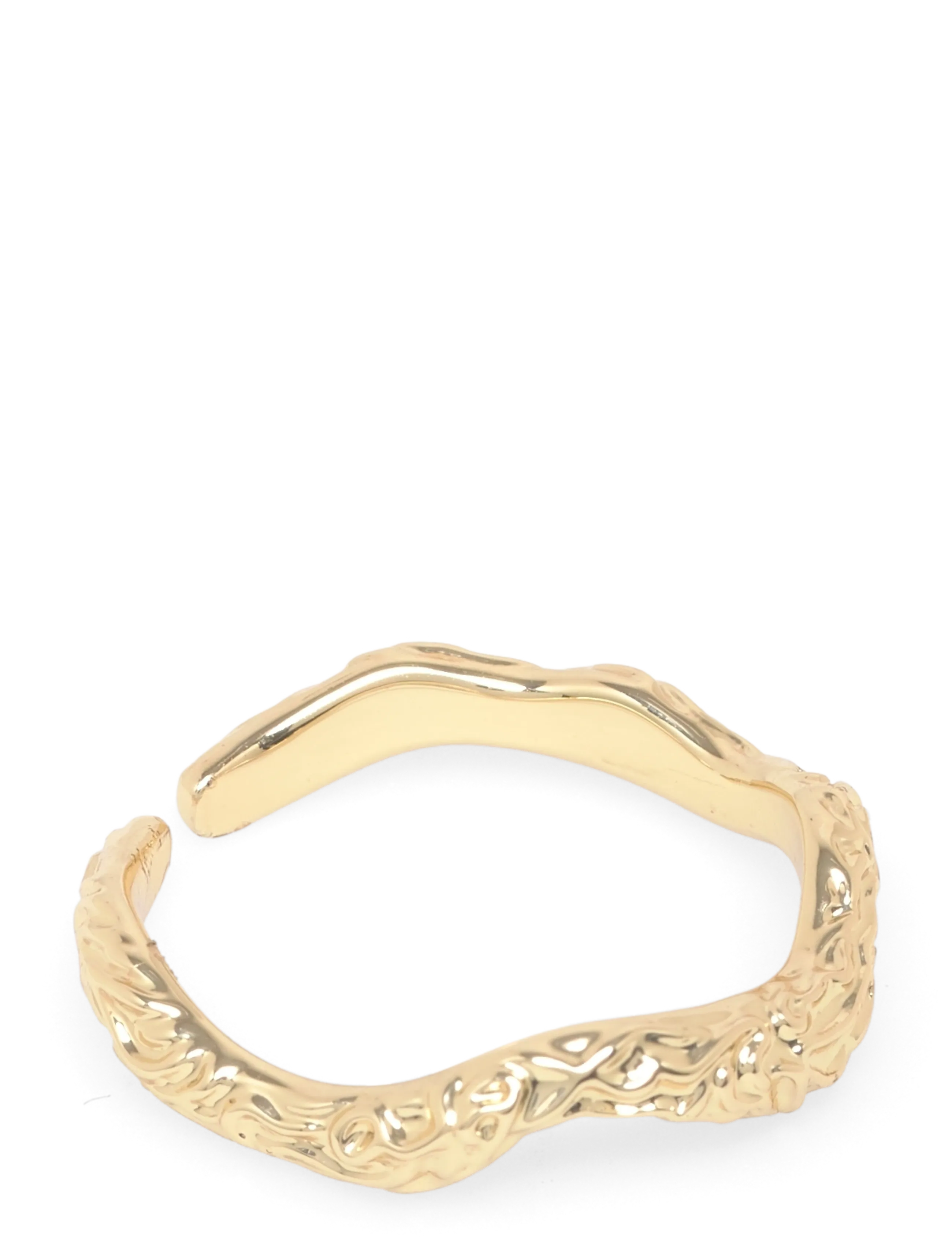 SNÖ OF SWEDEN Cat Ring Plain G-one Size Gold - One Size - Damen