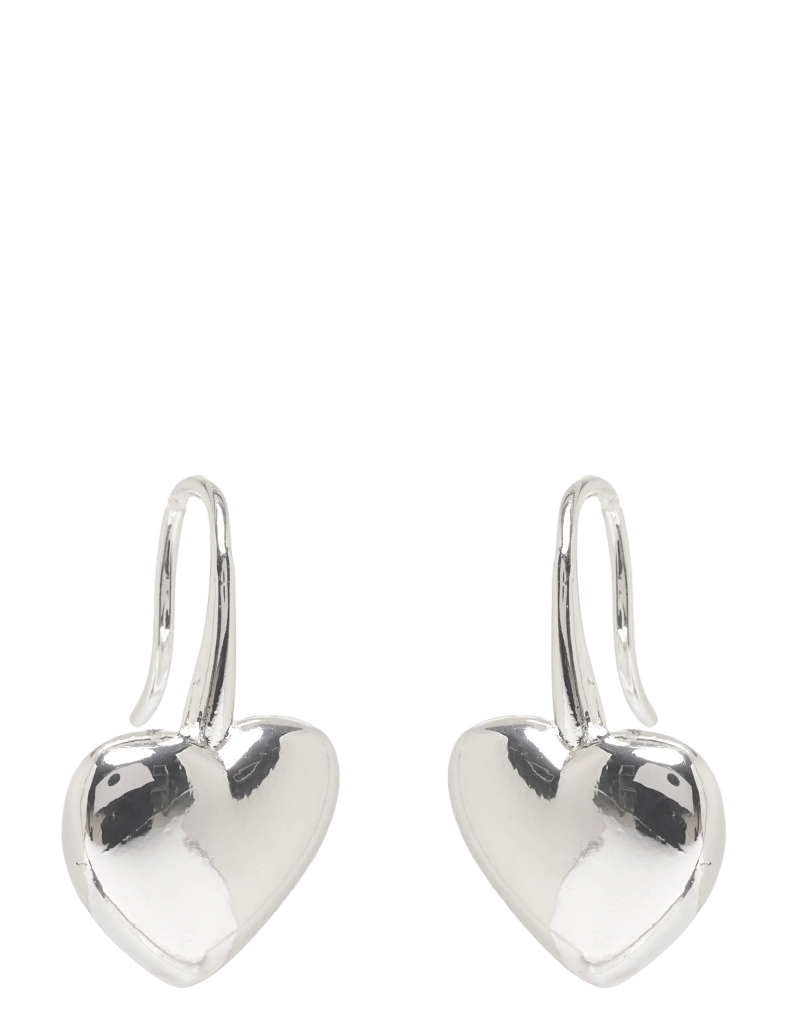 SNÖ of Sweden Cute hook ear plain s-Onesize - Øreringe - PLAIN S / silver