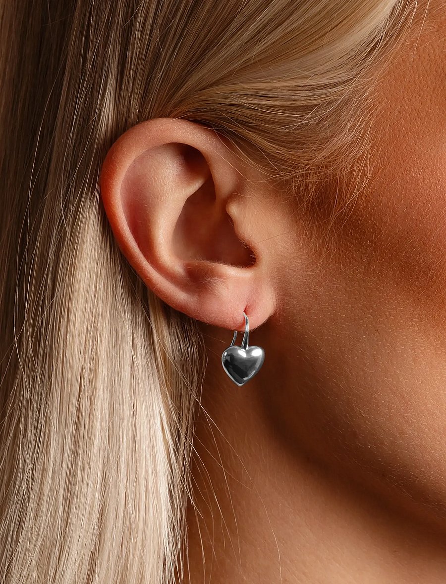 SNÖ of Sweden - Cute hook ear plain s-Onesize - statement-korvakorut - plain s - 0