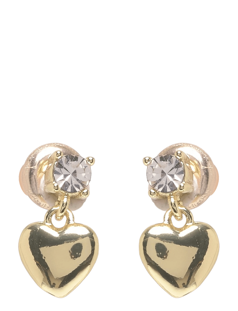 SNÖ of Sweden - Cute short ear g/clear-Onesize - små øredobber - g/clear - 1