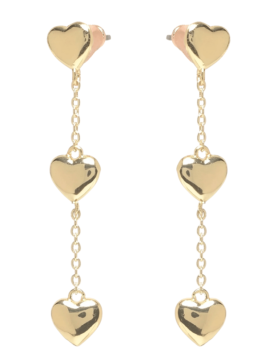 SNÖ of Sweden - Cute long ear plain g-Onesize - auskari ar kulonu - plain g - 1