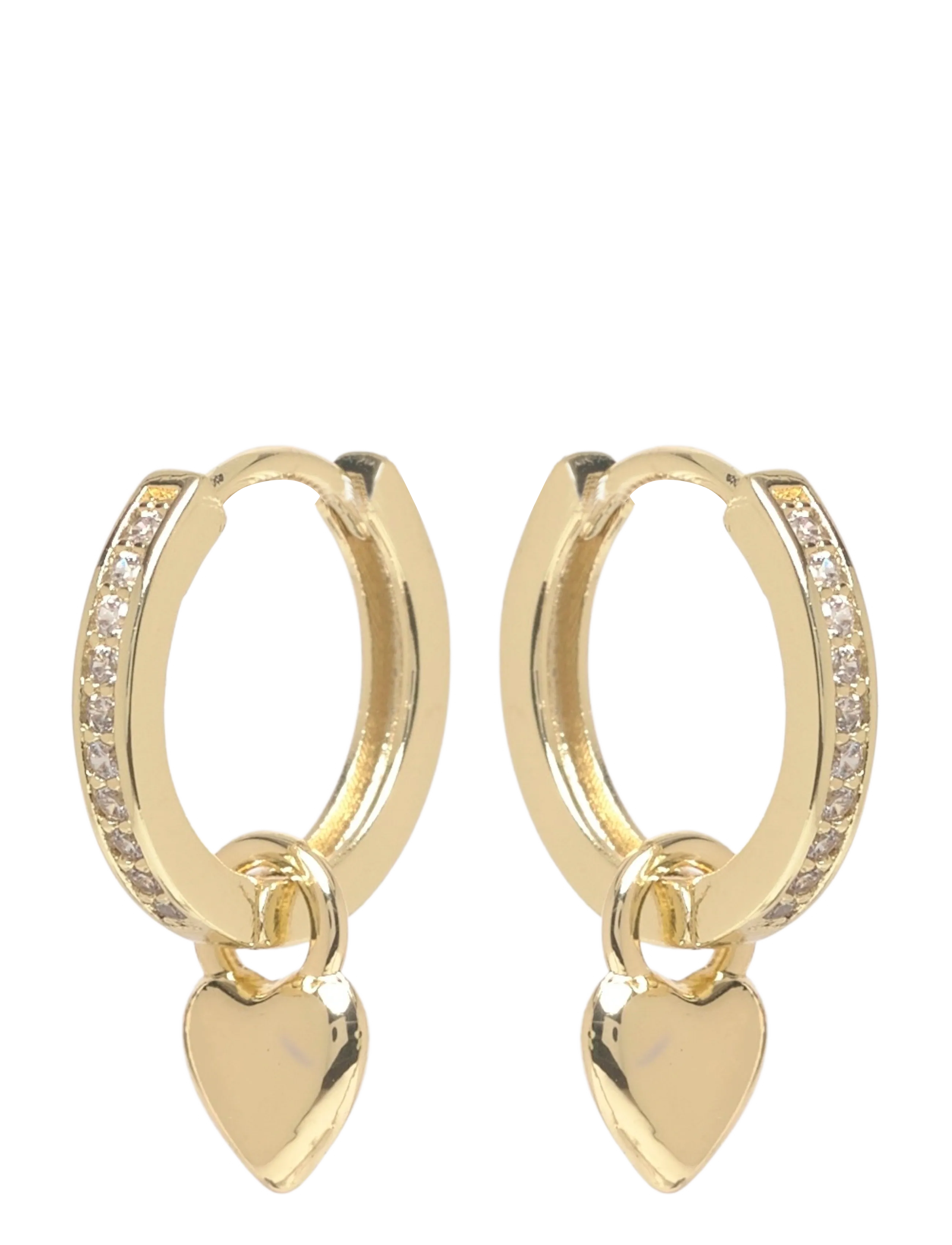 SNÖ of Sweden Cute crystal pendant ear g/clear-Onesize - Aksessuaarid - G/CLEAR / gold