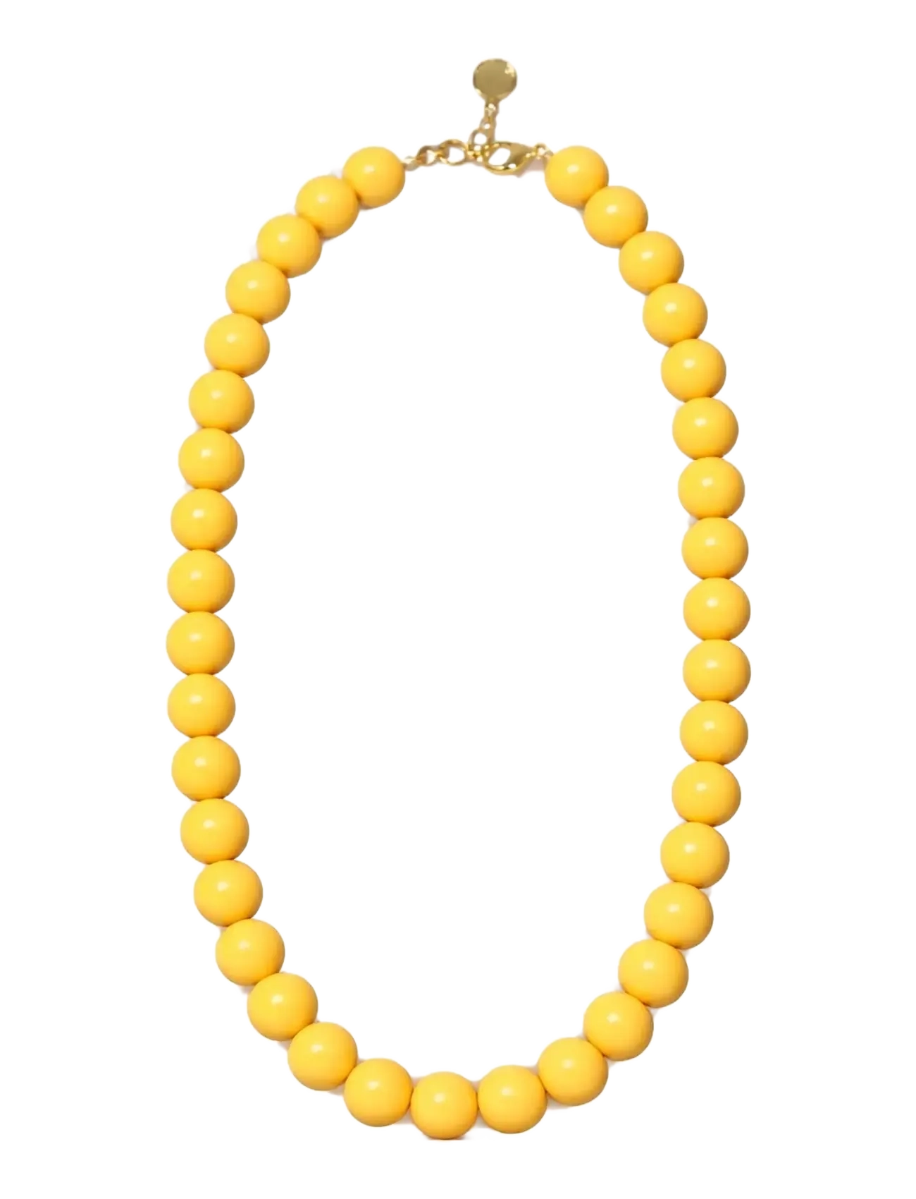 SNÖ of Sweden Bubble big neck 40 g/yellow - 40cm - Schmuck - G/YELLOW / yellow