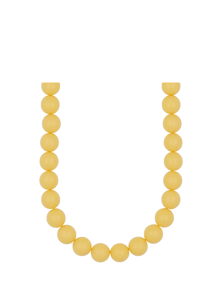 SNÖ of Sweden - Bubble big neck 40 g/yellow - 40cm - necklaces - g/yellow - 2