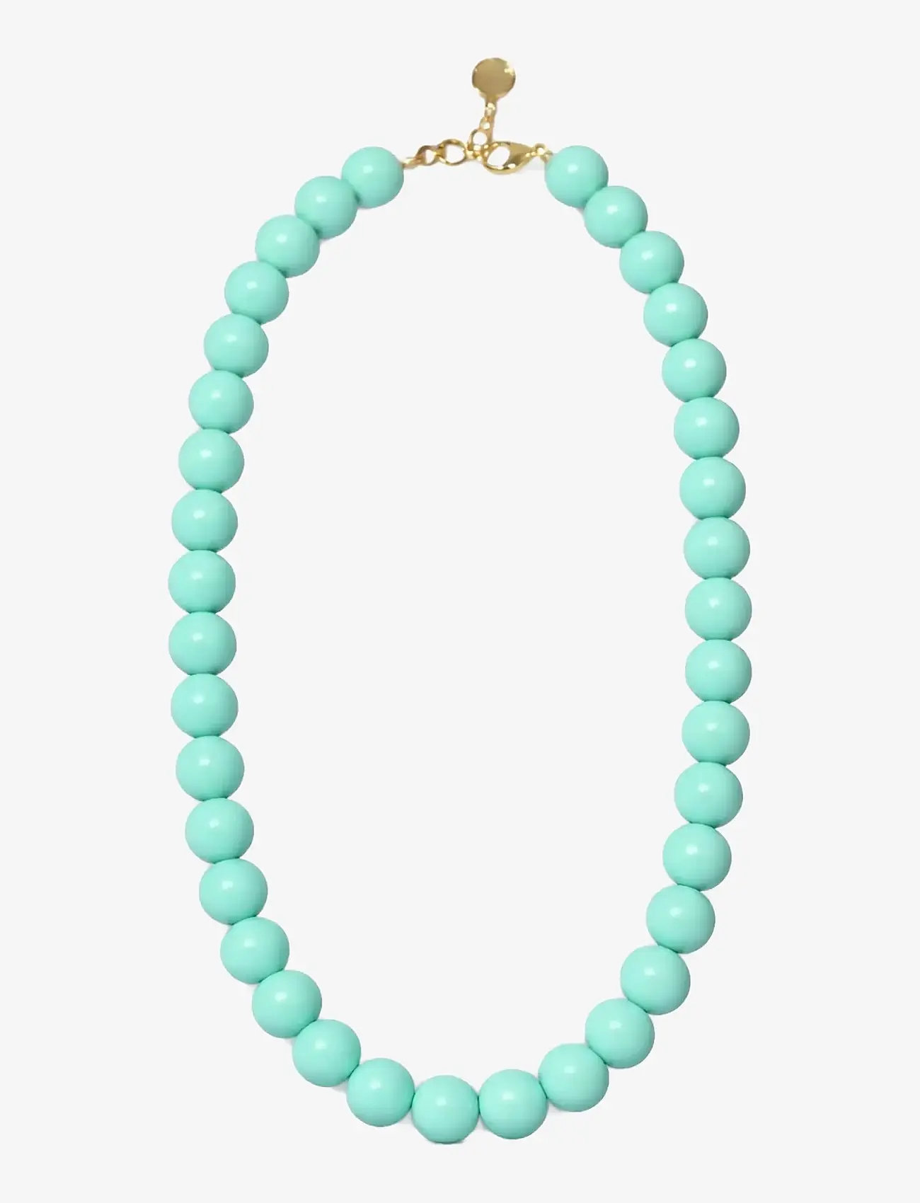 SNÖ of Sweden - Bubble big neck 40 g/light green - 40cm - halskæder - g/light green - 1