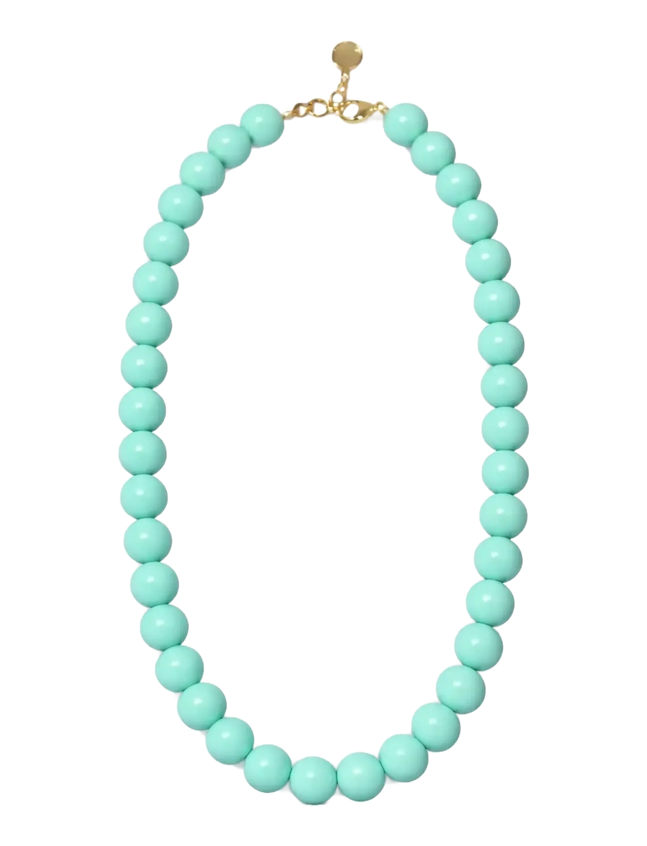 SNÖ of Sweden Bubble big neck 40 g/light green - 40cm - Festtøj - G/LIGHT GREEN / blue