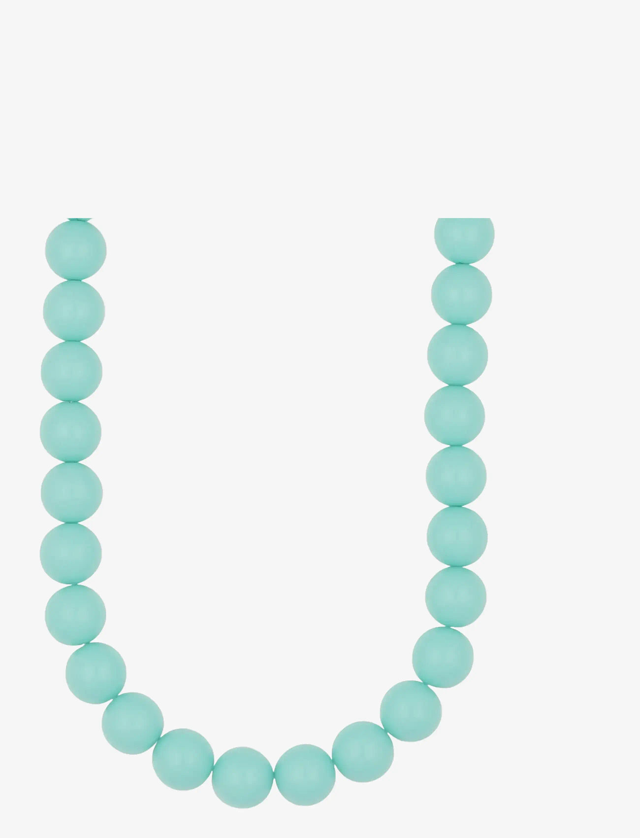 SNÖ of Sweden - Bubble big neck 40 g/light green - 40cm - halskæder - g/light green - 2