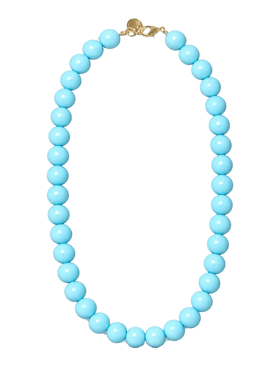 SNÖ of Sweden - Bubble big neck 40 g/light blue - 40cm - hálsmen - g/light blue - 1