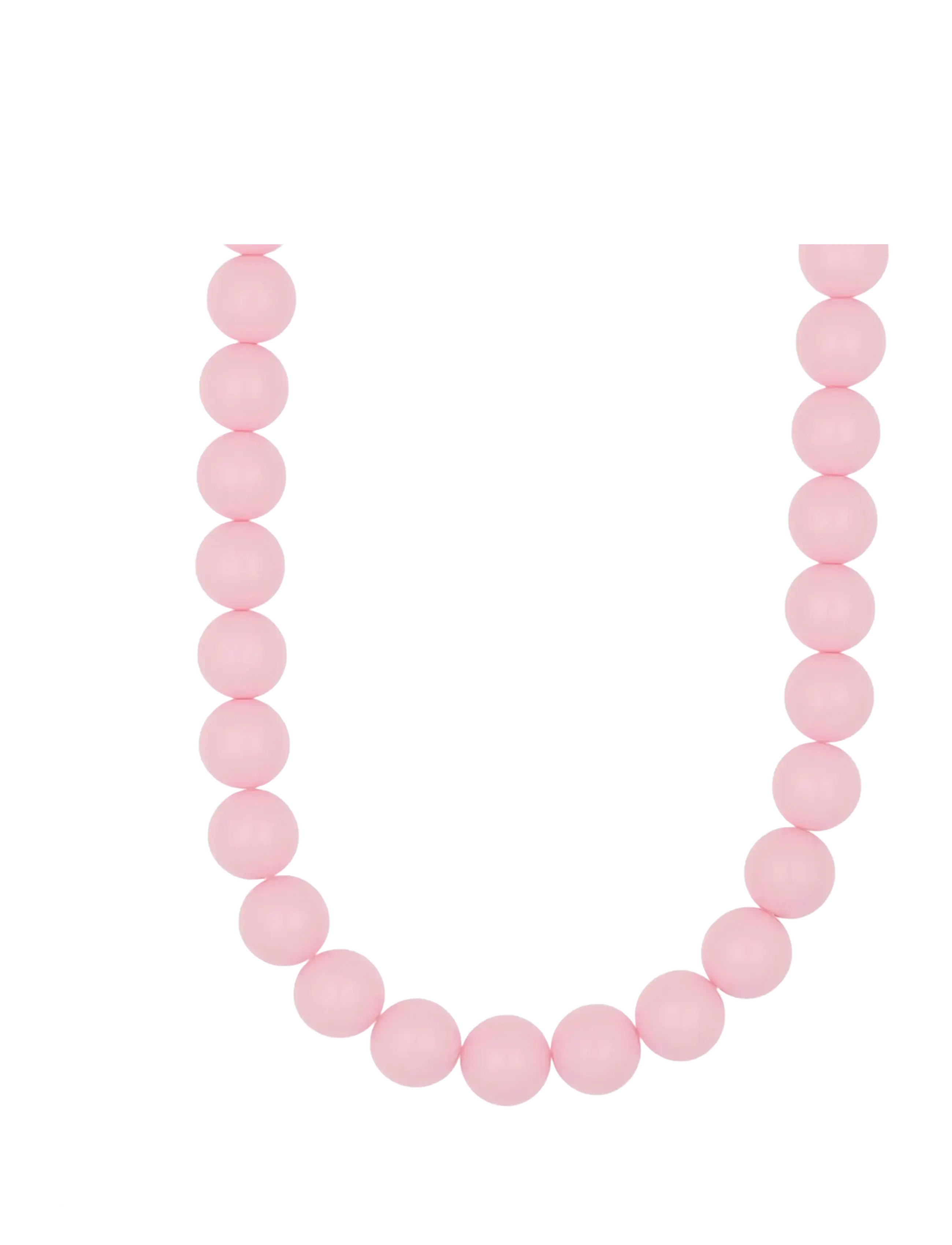 SNÖ of Sweden - Bubble big neck 40 g/light pink - 40cm - halsketten - g/light pink - 2